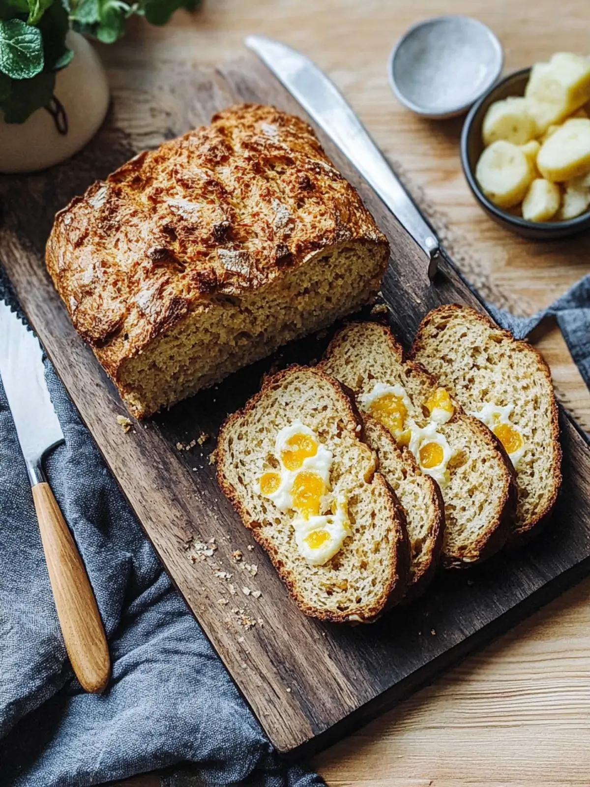 Fitnessbrot in der Heißluftfritteuse