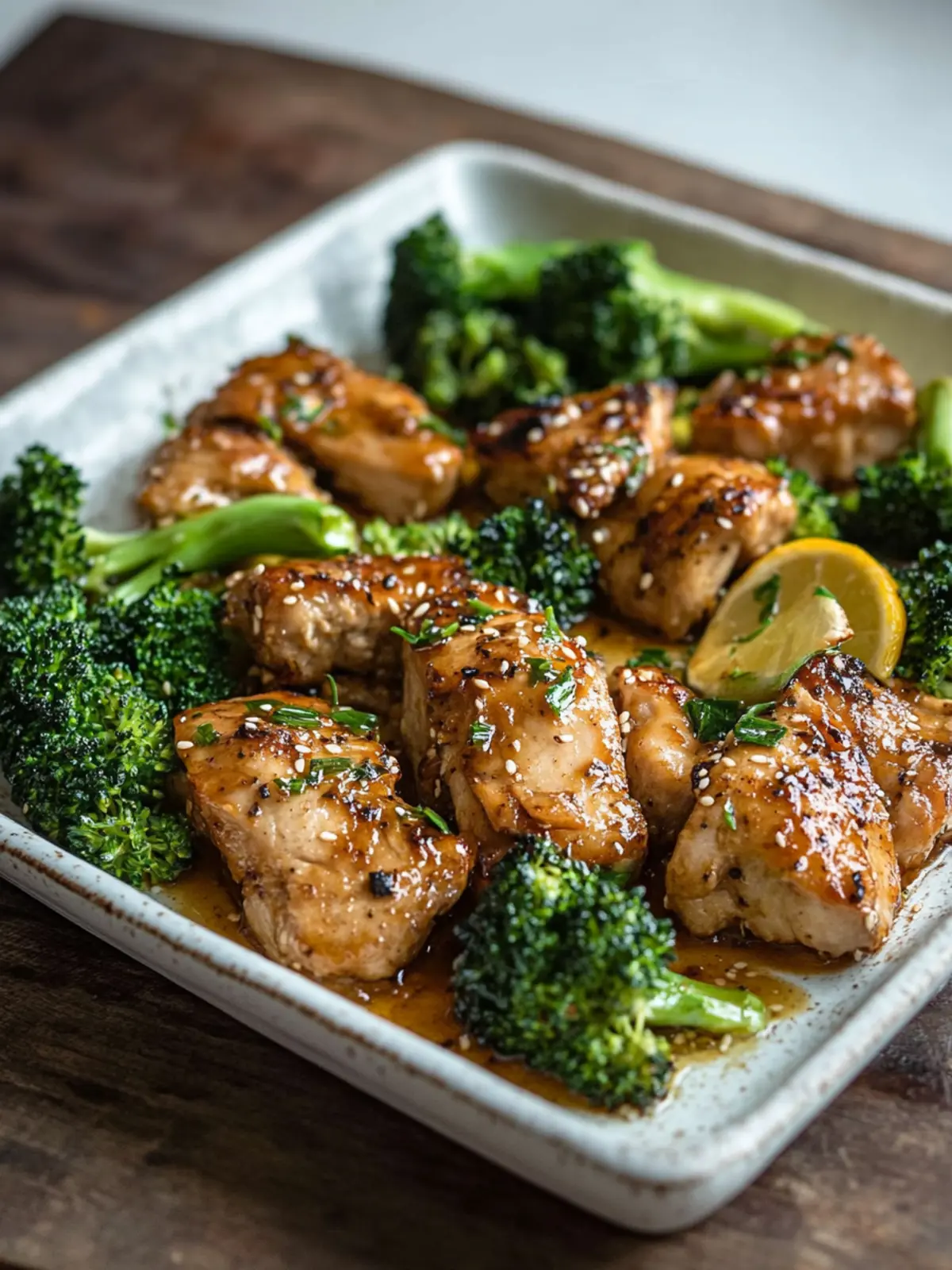 Balsamico-Huhn mit Broccoli