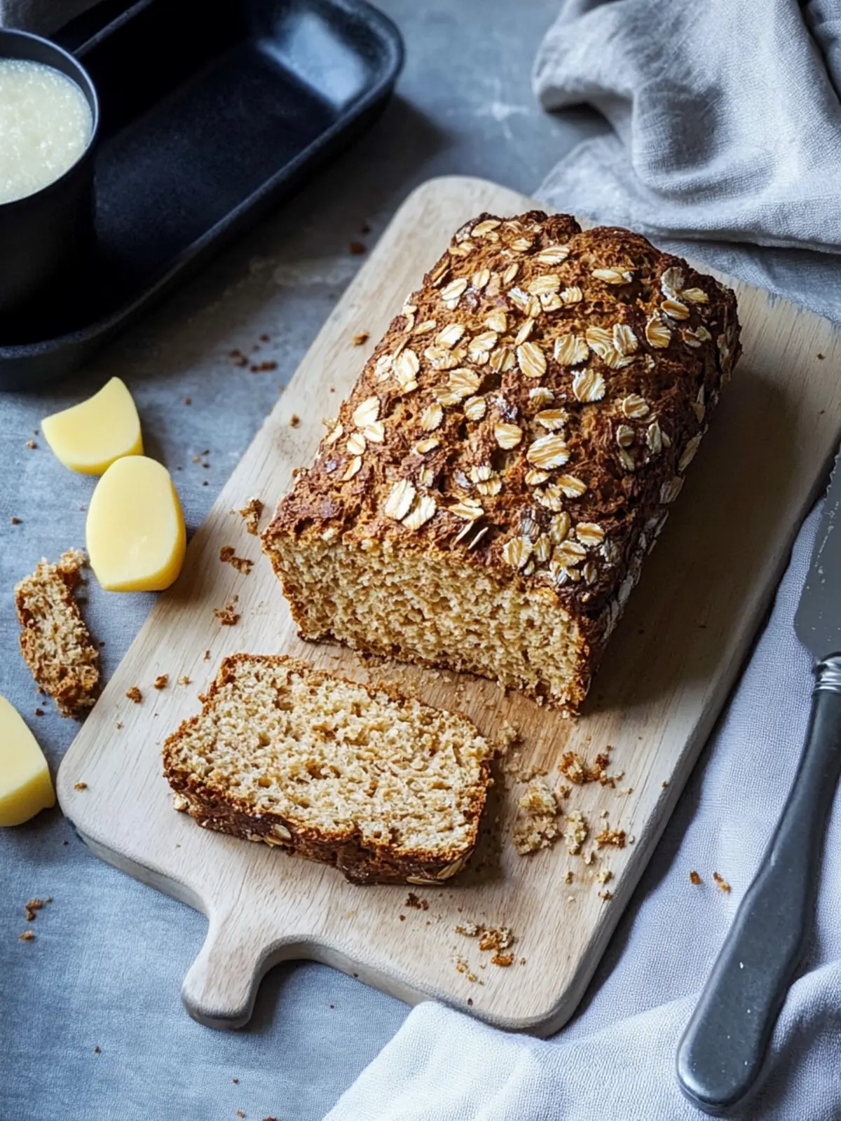Fitnessbrot in der Heißluftfritteuse