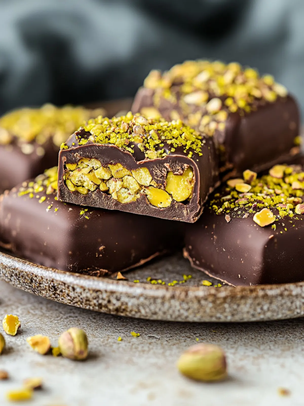 Dubai Schokolade mit Pistazie