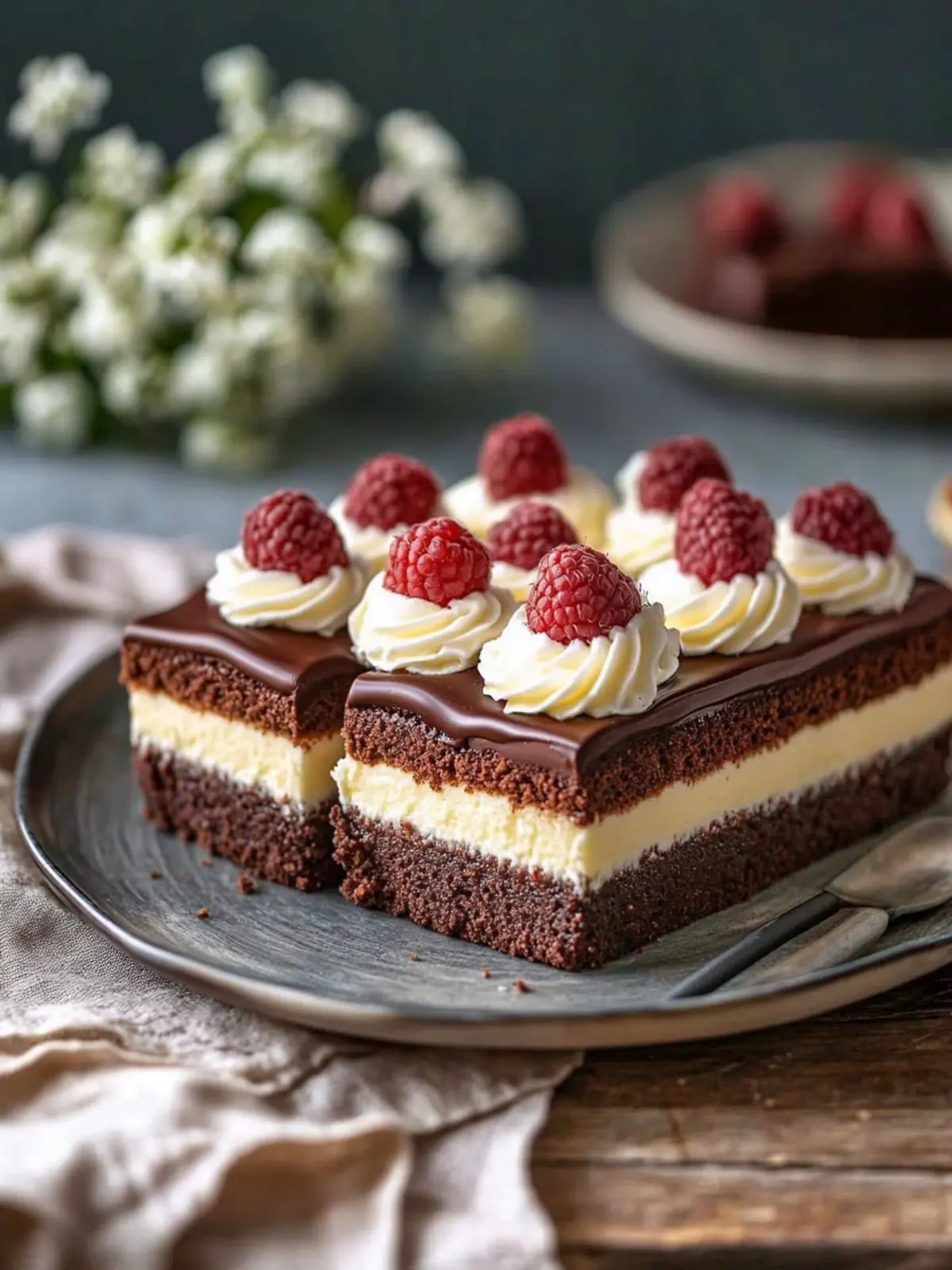 Schokoladenkuchen trifft Pudding – ein Traum für Naschkatzen