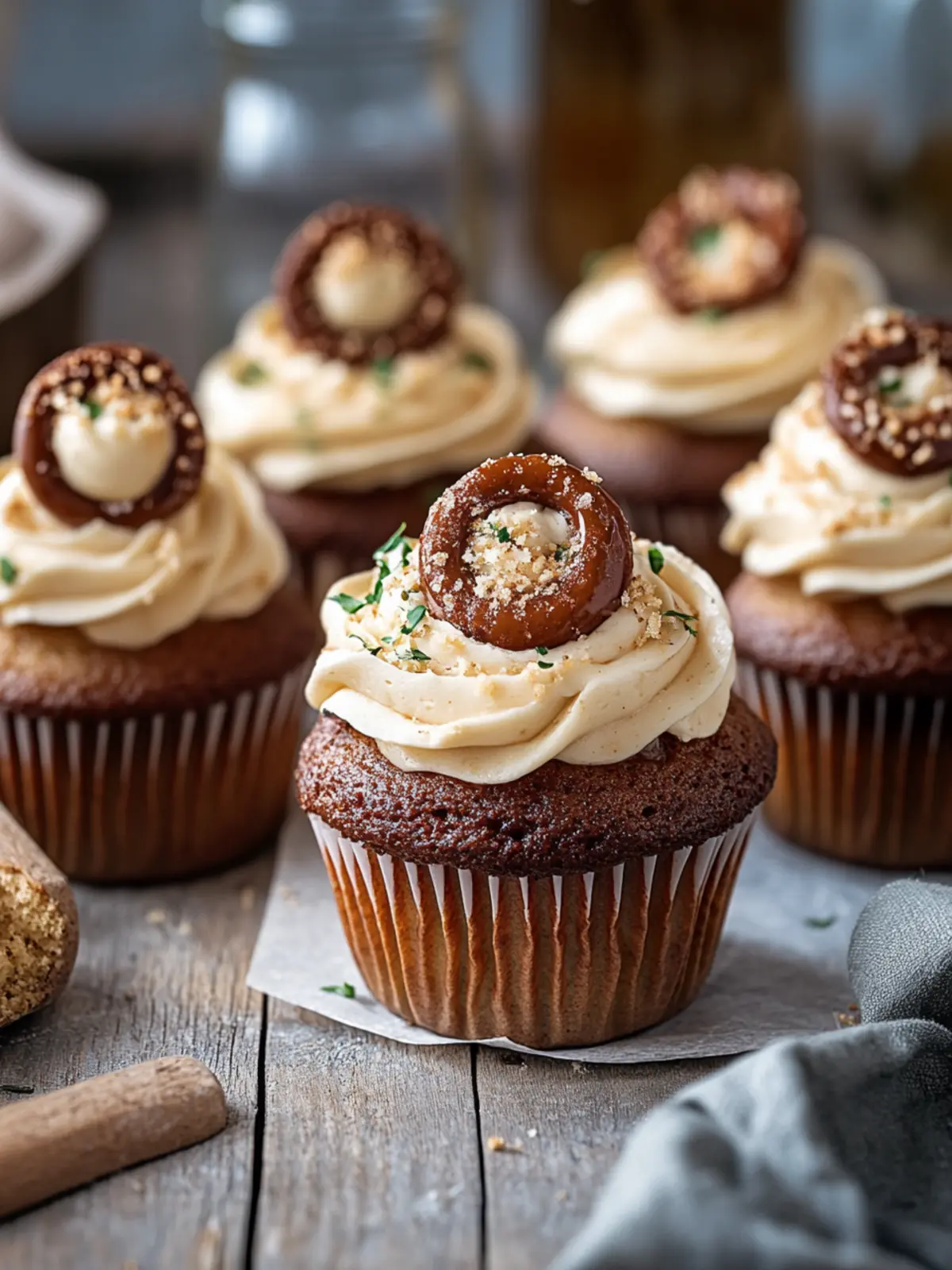 These hearty cupcakes bring you directly to the festival