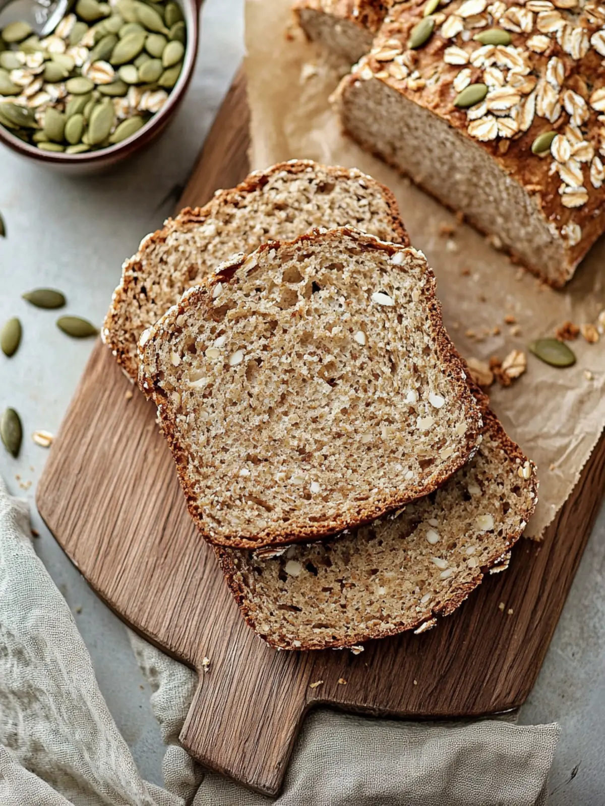Glutenfreies Brot: einfaches Rezept