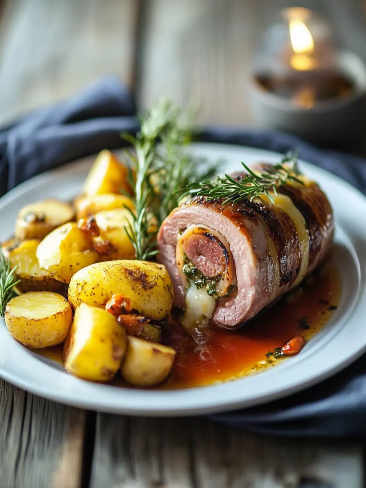 Thüringer Rinderrouladen mit Bratkartoffeln