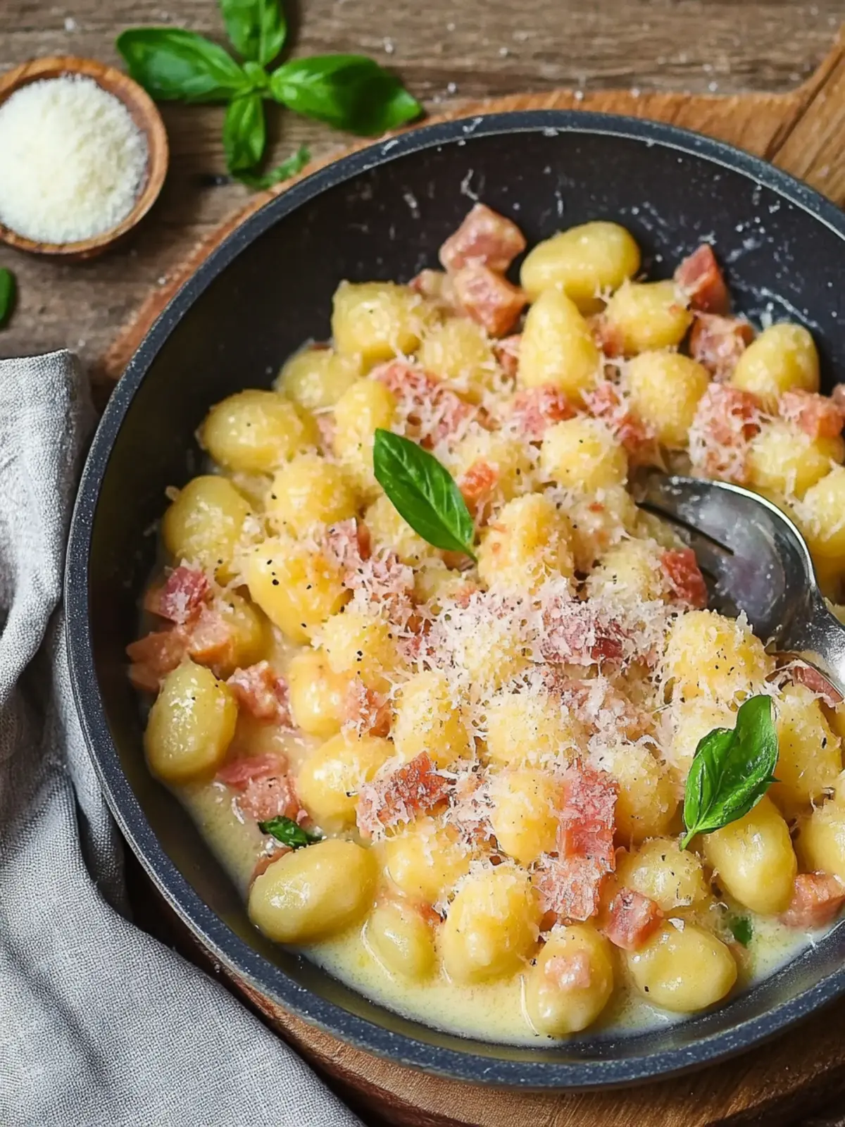 Gnocchi Carbonara