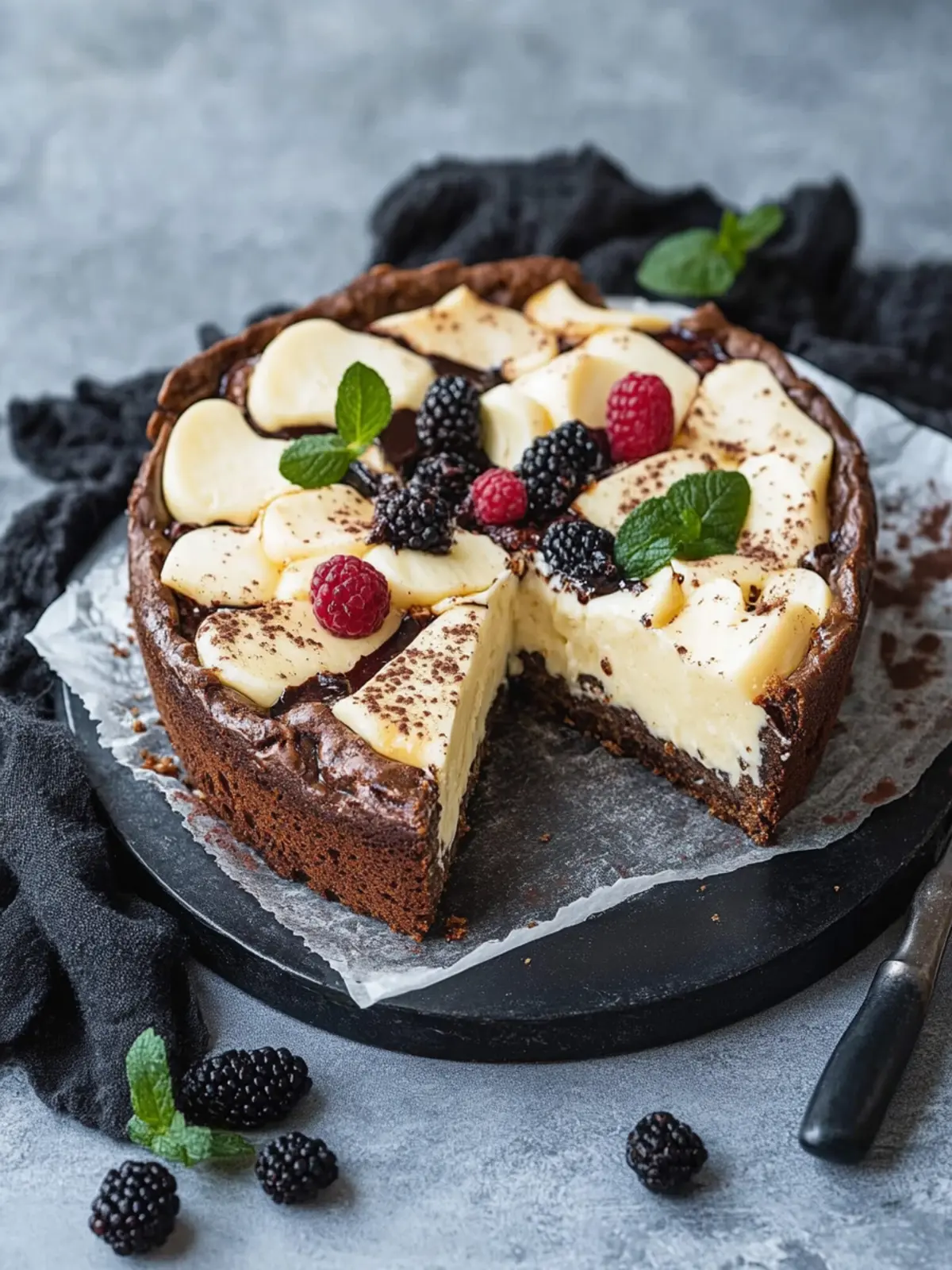 Käsekuchen-Braunies