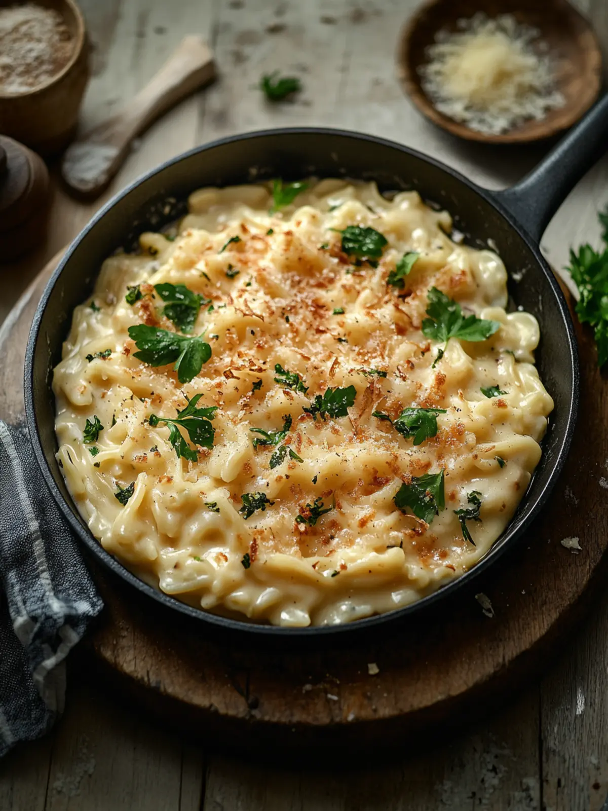 Spätzle-Kohl-Pfanne: creamy, delicious, ready quickly