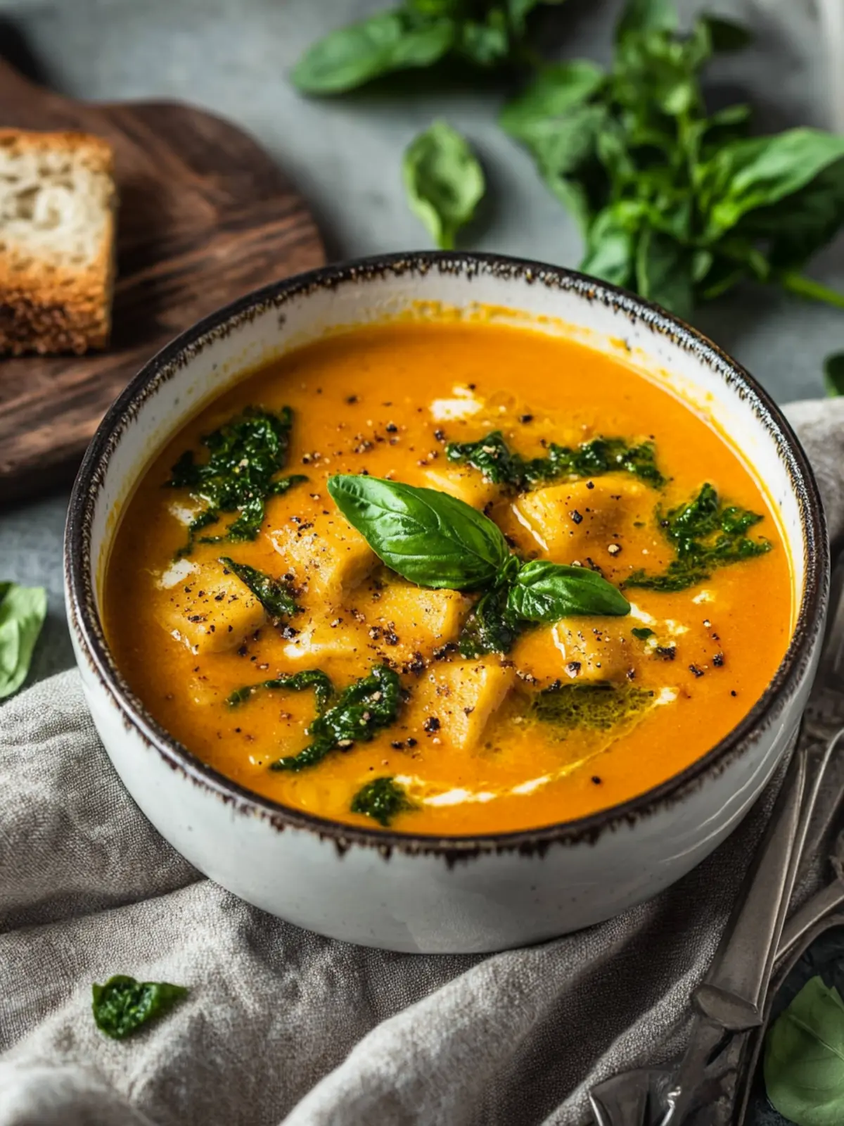 Vegane Lasagnesuppe: schnell zubereitet und perfekt im Veganuary