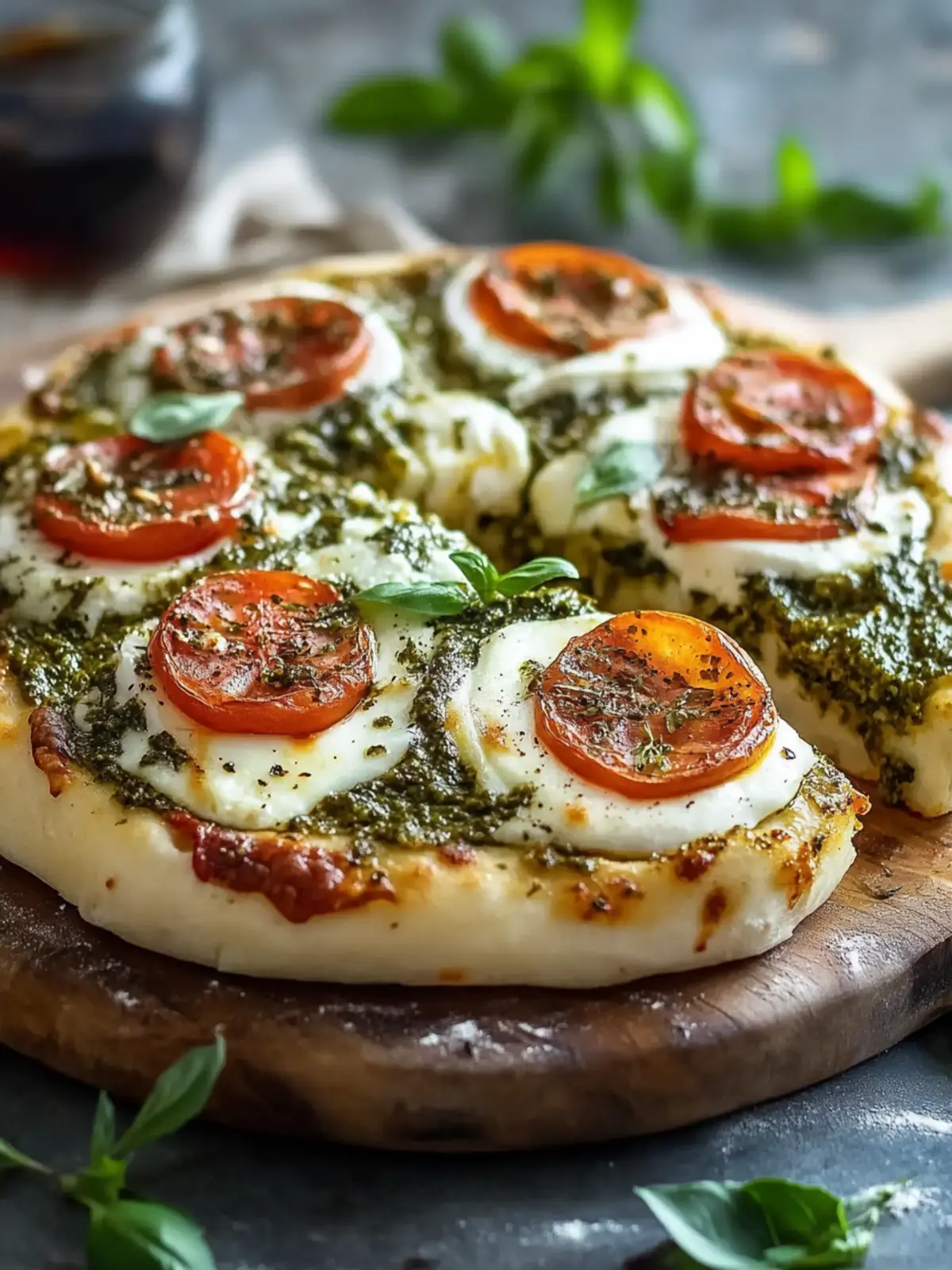Pizzaschnecken mit Pesto, Mozzarella & Pute – schnell, würzig & perfekt mit Fertigteig