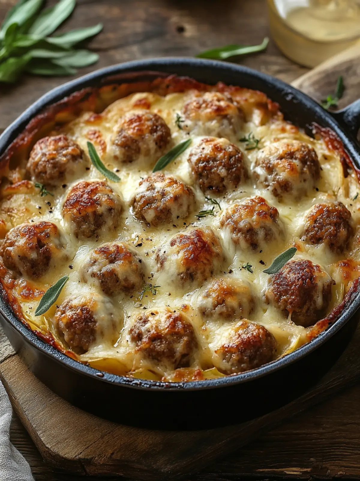 New favorite dish: Potato minced meat balls casserole