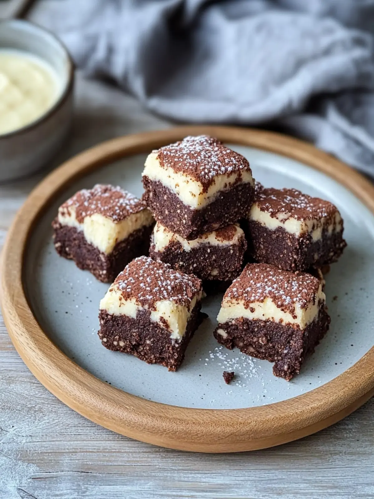 Hüttenkäse-Brownie-Bällchen: cremiges Dessert ohne Mühe und Backen