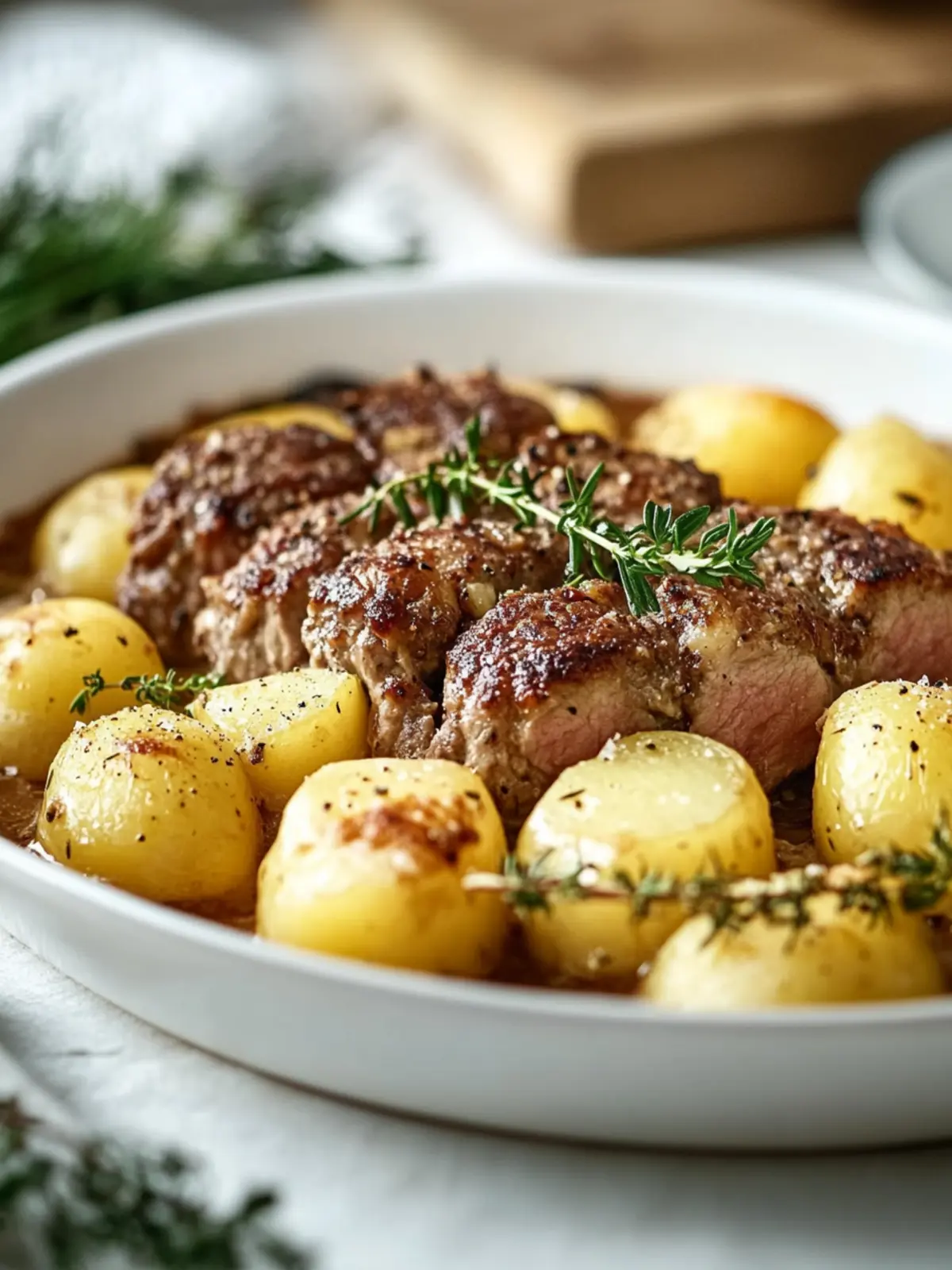 French potato minced meat casserole: for lovers of comfort food