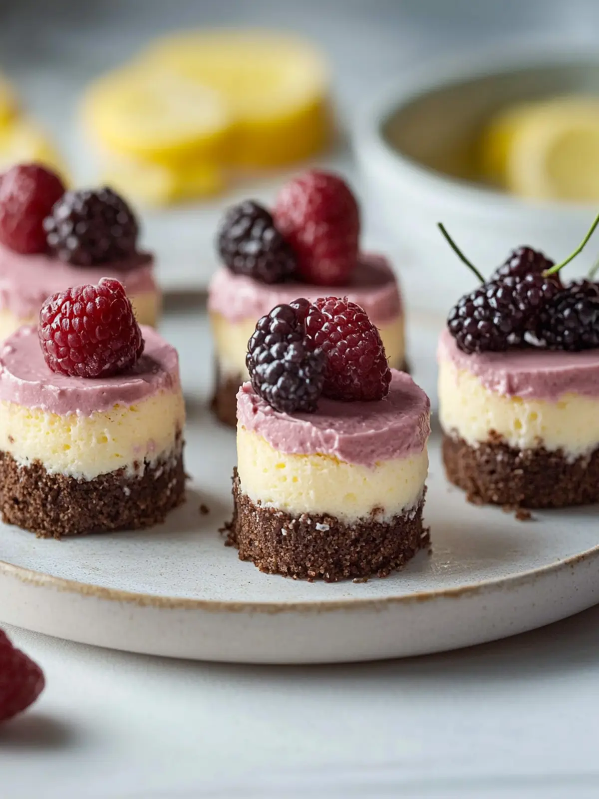 Dangerously quickly devoured: These little no-bake cakes make happy