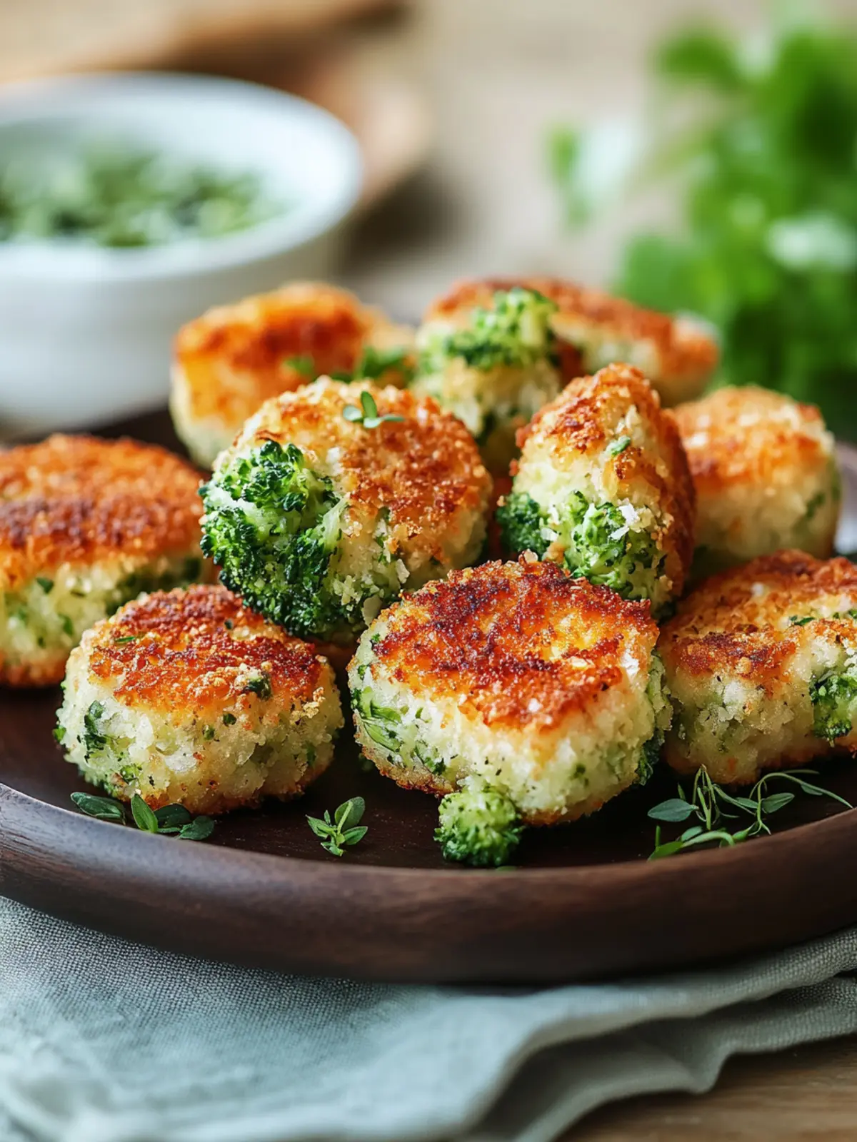 Brokkoli-Käse-Nuggets: ein einfacher Snack für zwischendurch