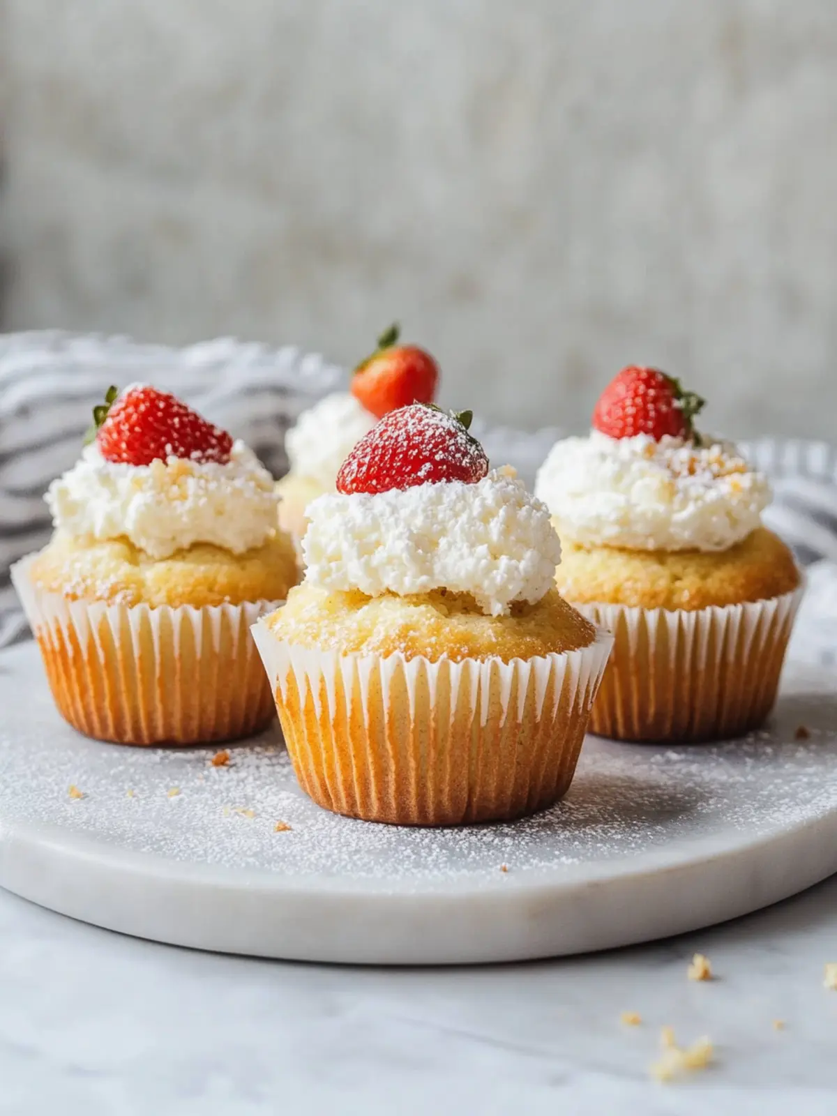 Cheesecake-Muffins aus der Heißluftfritteuse