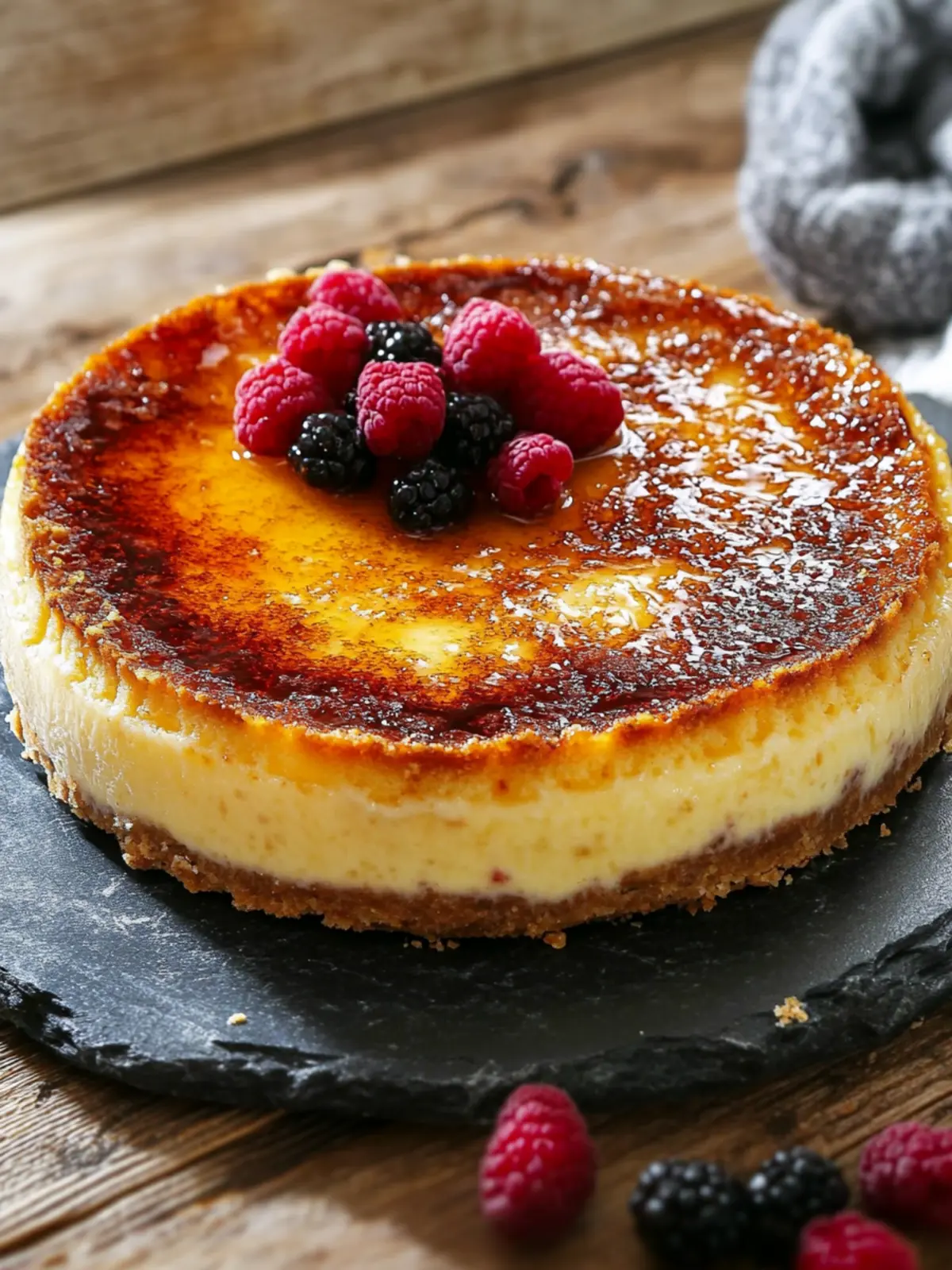 Crème Brûlée Käsekuchen