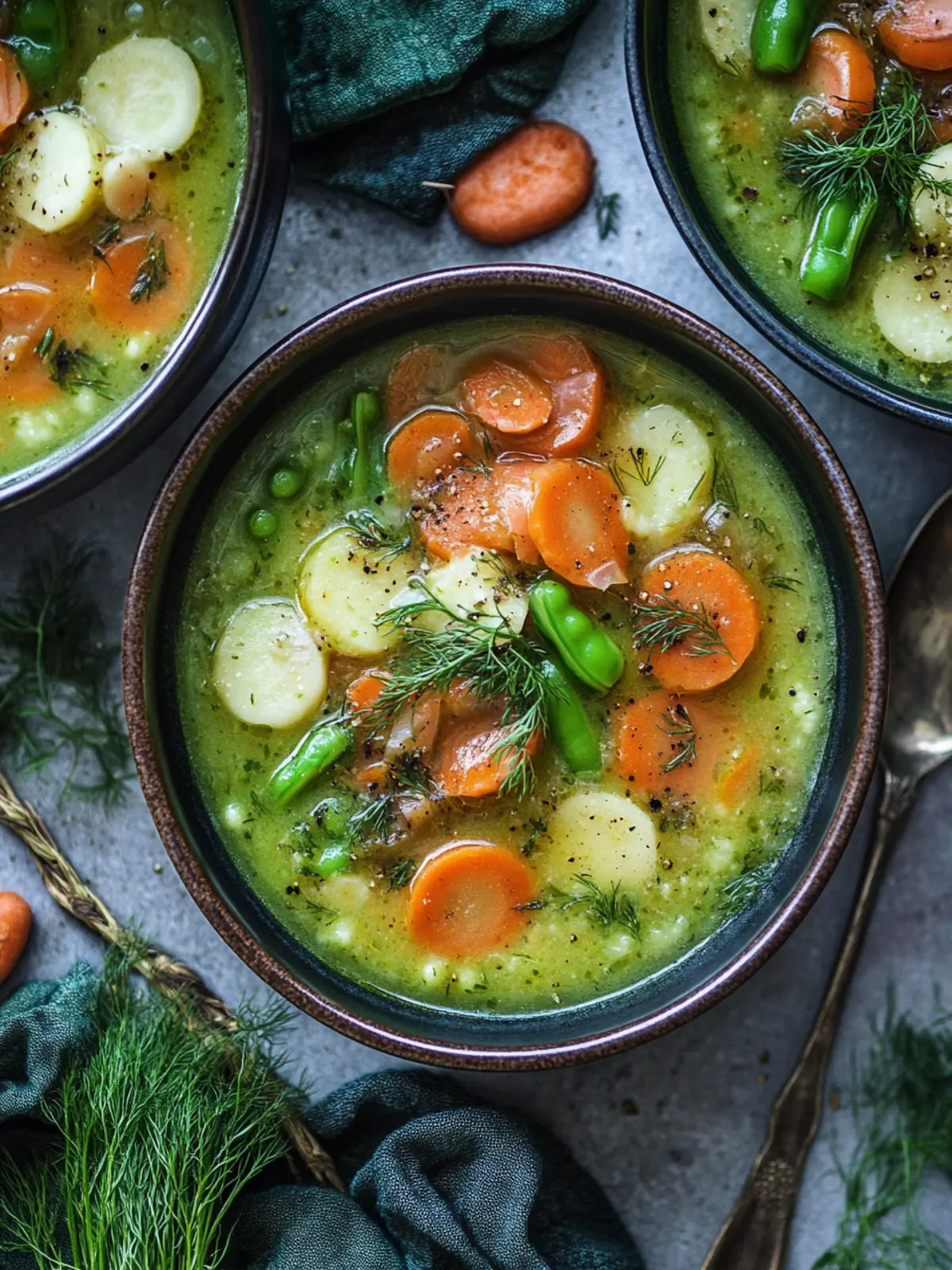 Toskanische Gemüsesuppe – mit Fenchel und Bohnen