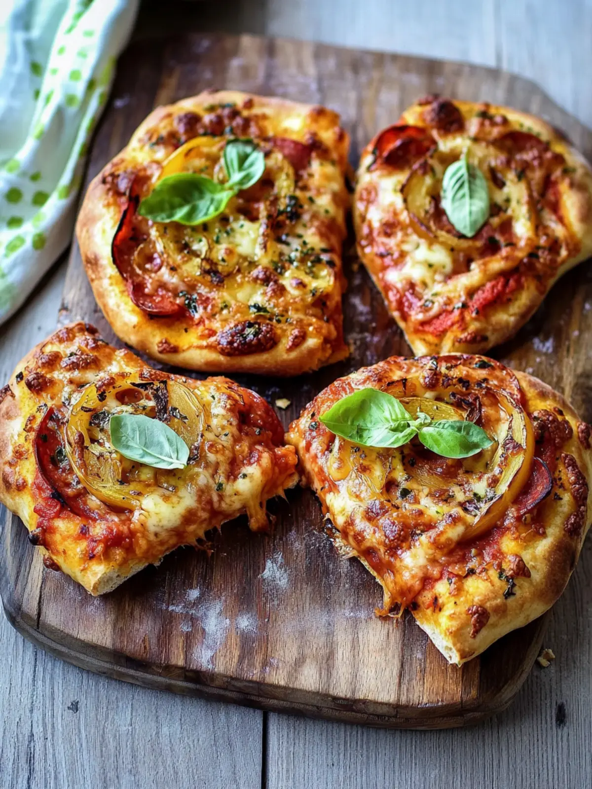 Airfryer Pizzaschnecken XL im BBQ-Stil