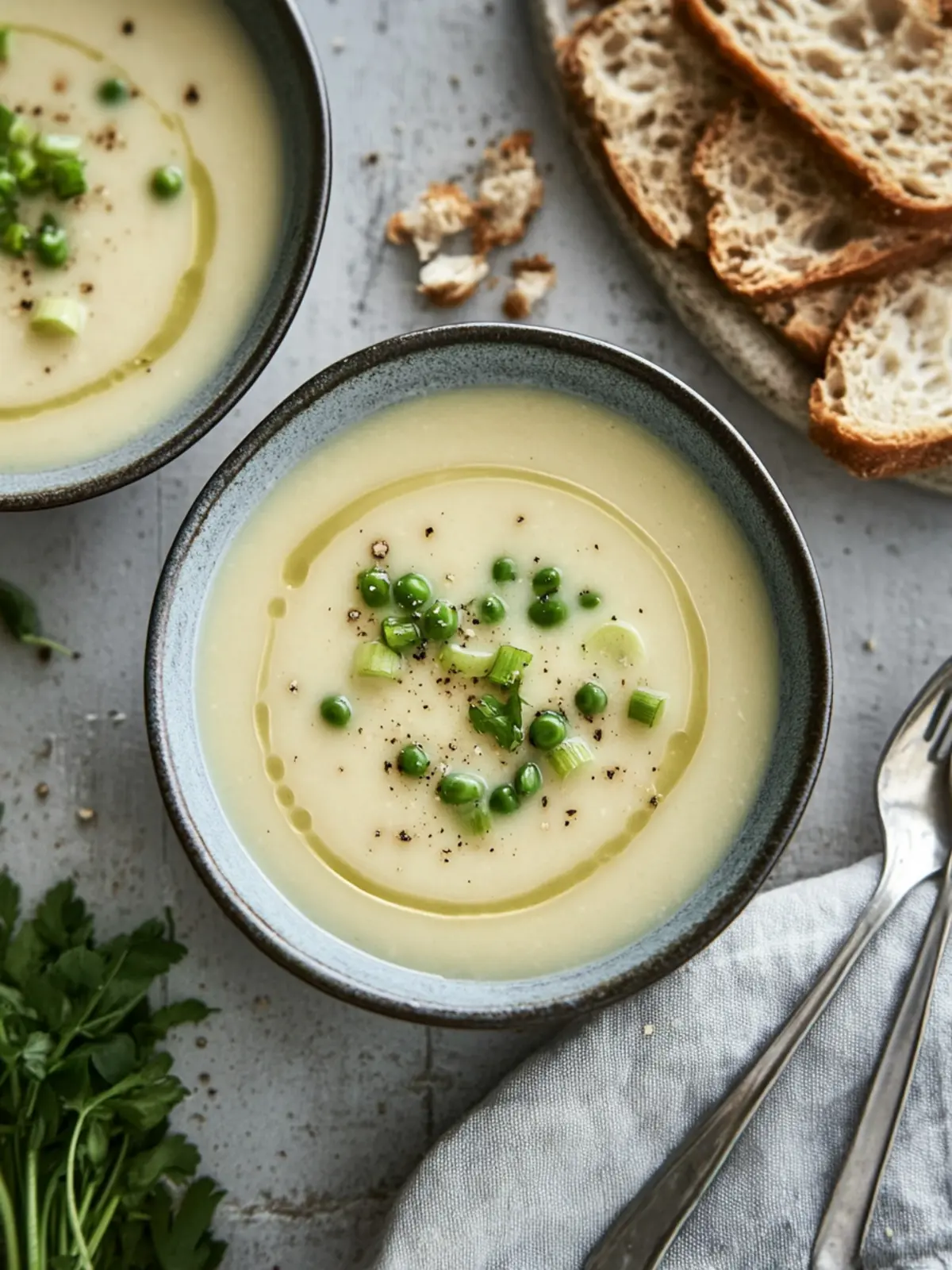 Kohlrabi-Cremesuppe