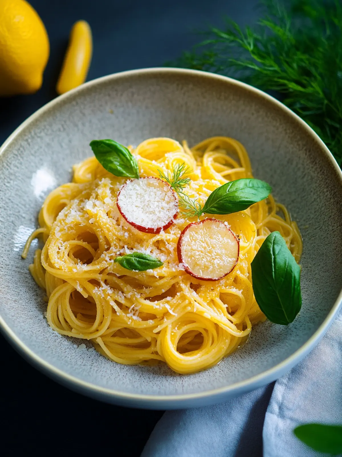 Karamellisierte Zwiebel-Pasta