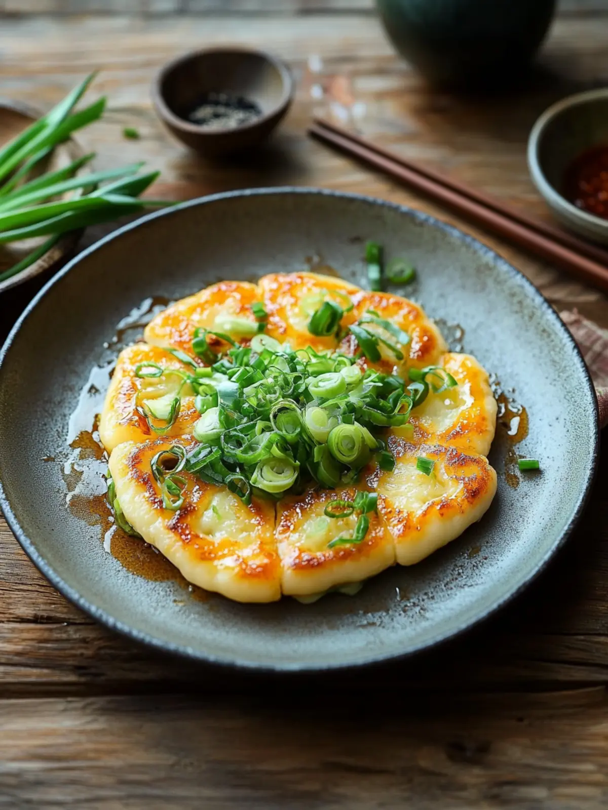 Pajeon - Frühlingszwiebel-Pfannkuchen