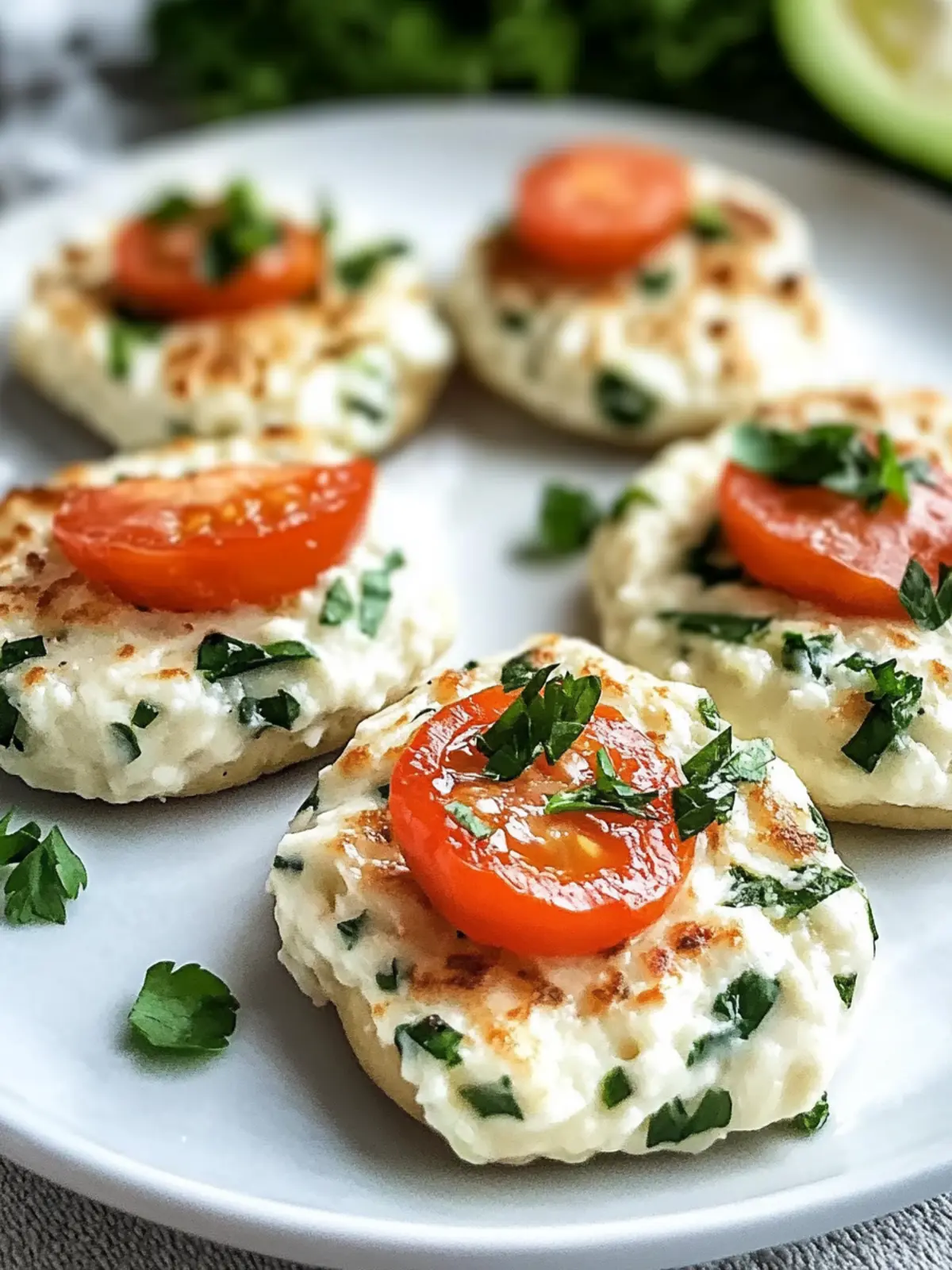 Low Carb Hüttenkäsetaler für jeden Snackbedarf