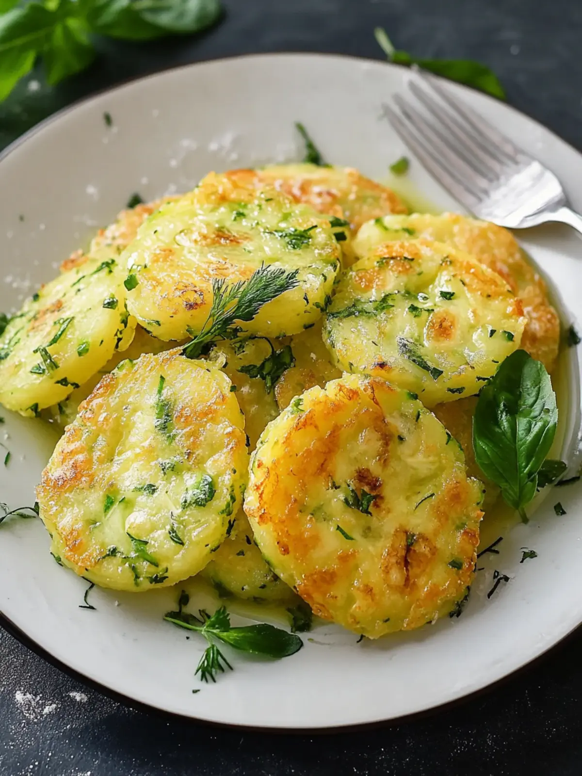 Kartoffel-Zucchini-Puffer