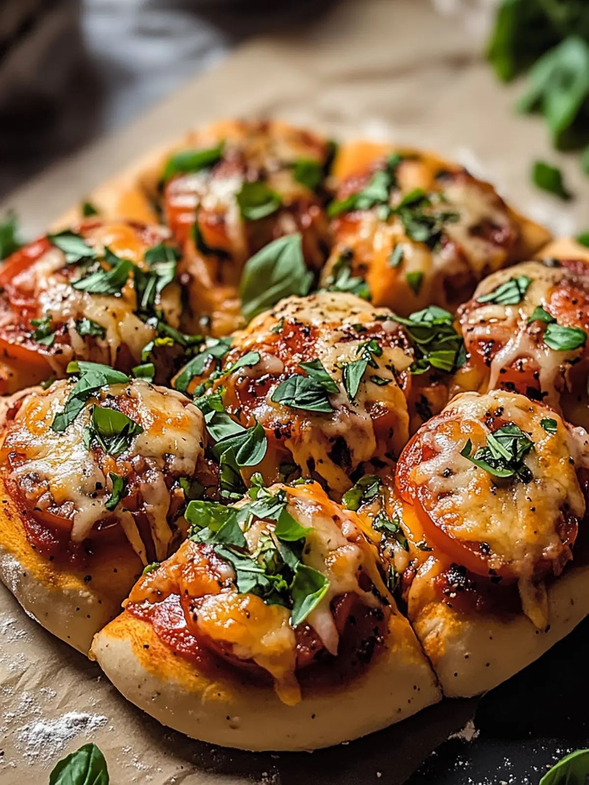 Vegane Pizza-Bällchen