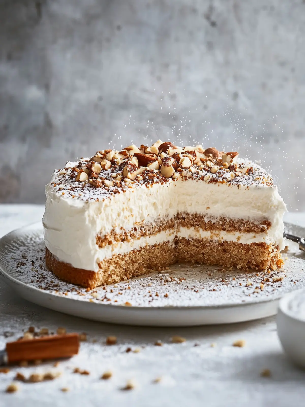 Cappuccino-Krümeltorte