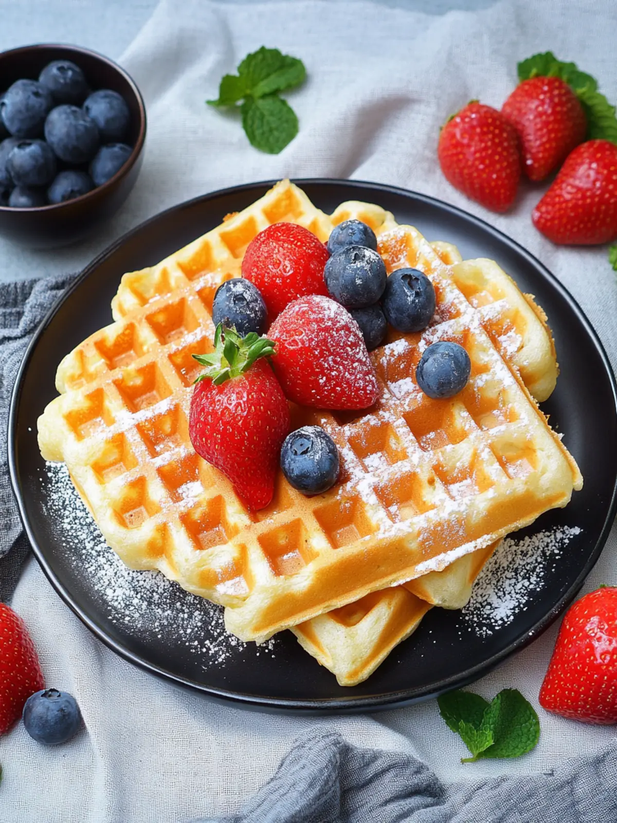 Süße Waffeln Grundrezept