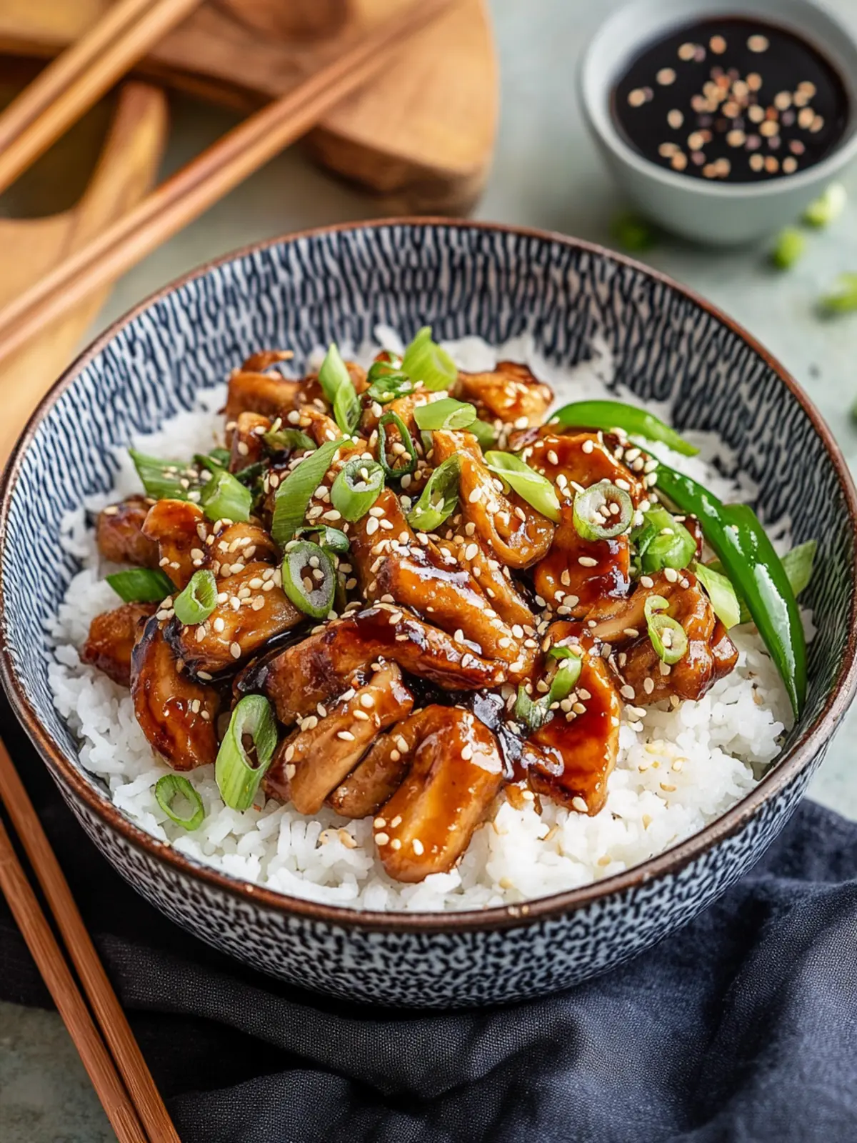 Hühnchen Teriyaki