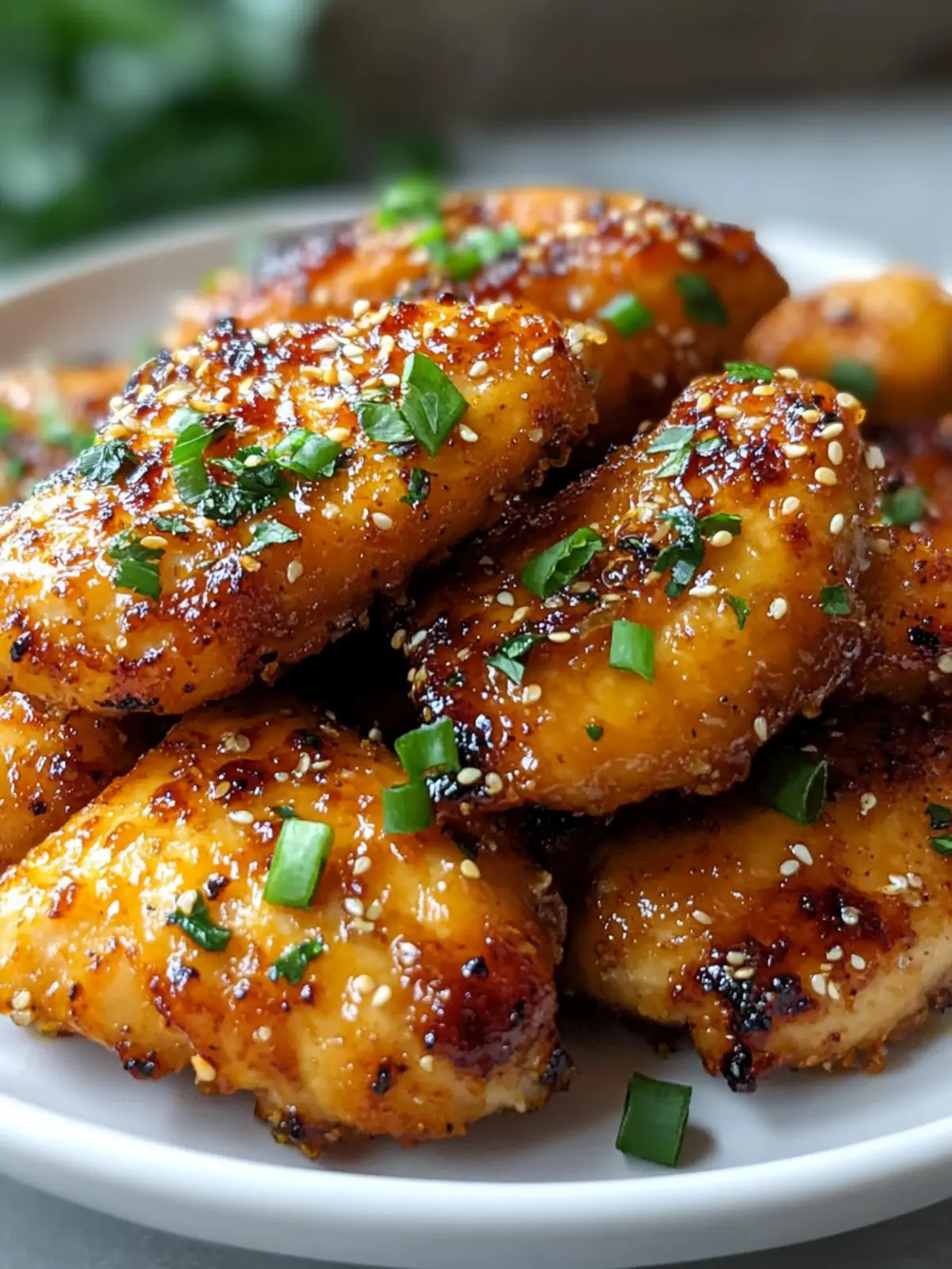 Airfryer Honey-Butter-Garlic Chicken: Quick & Delicious