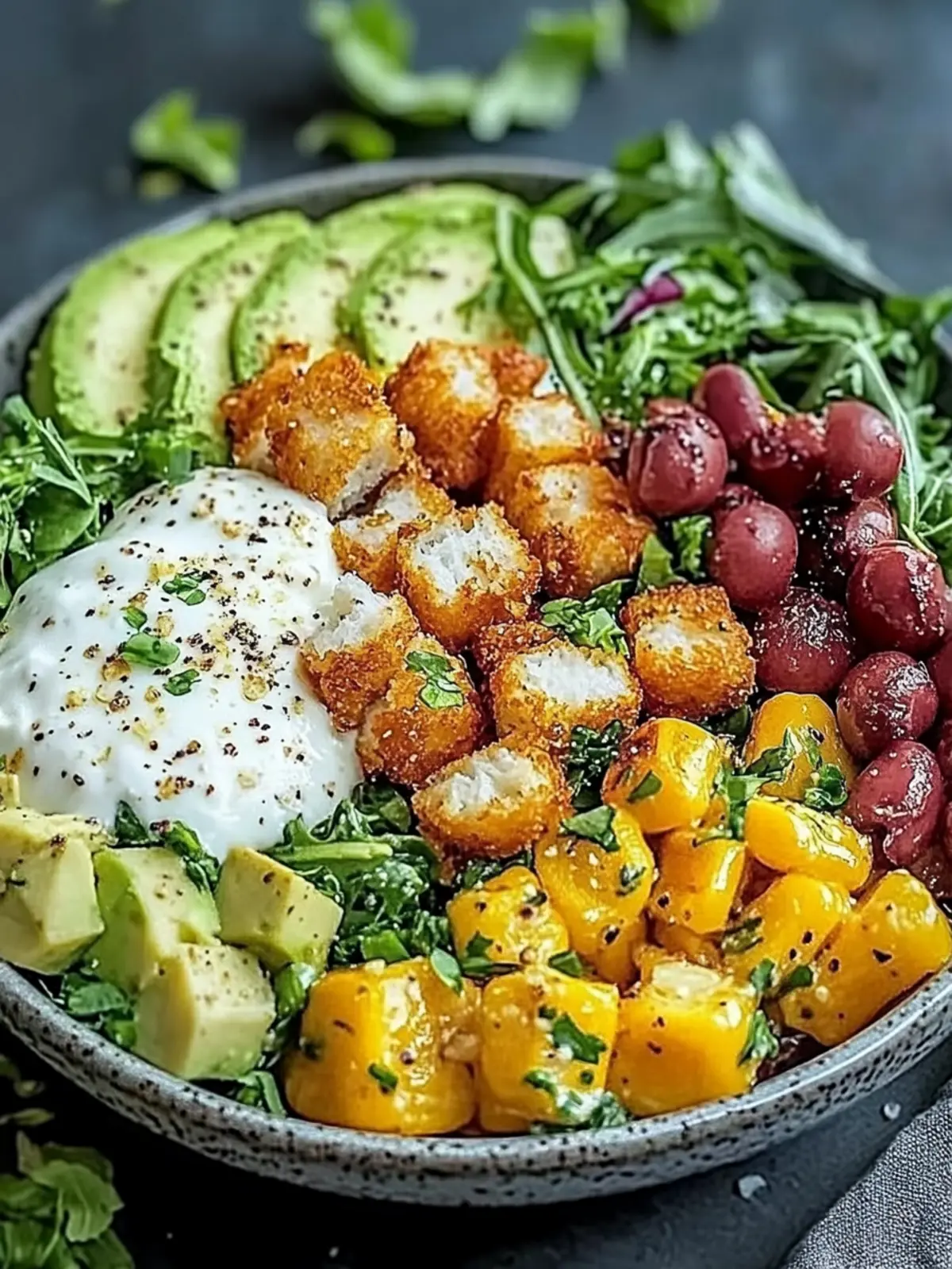 Knusprige Caesar-Hähnchen-Bowl: Ein Unglaubliches Ultimatives Rezeptwunder