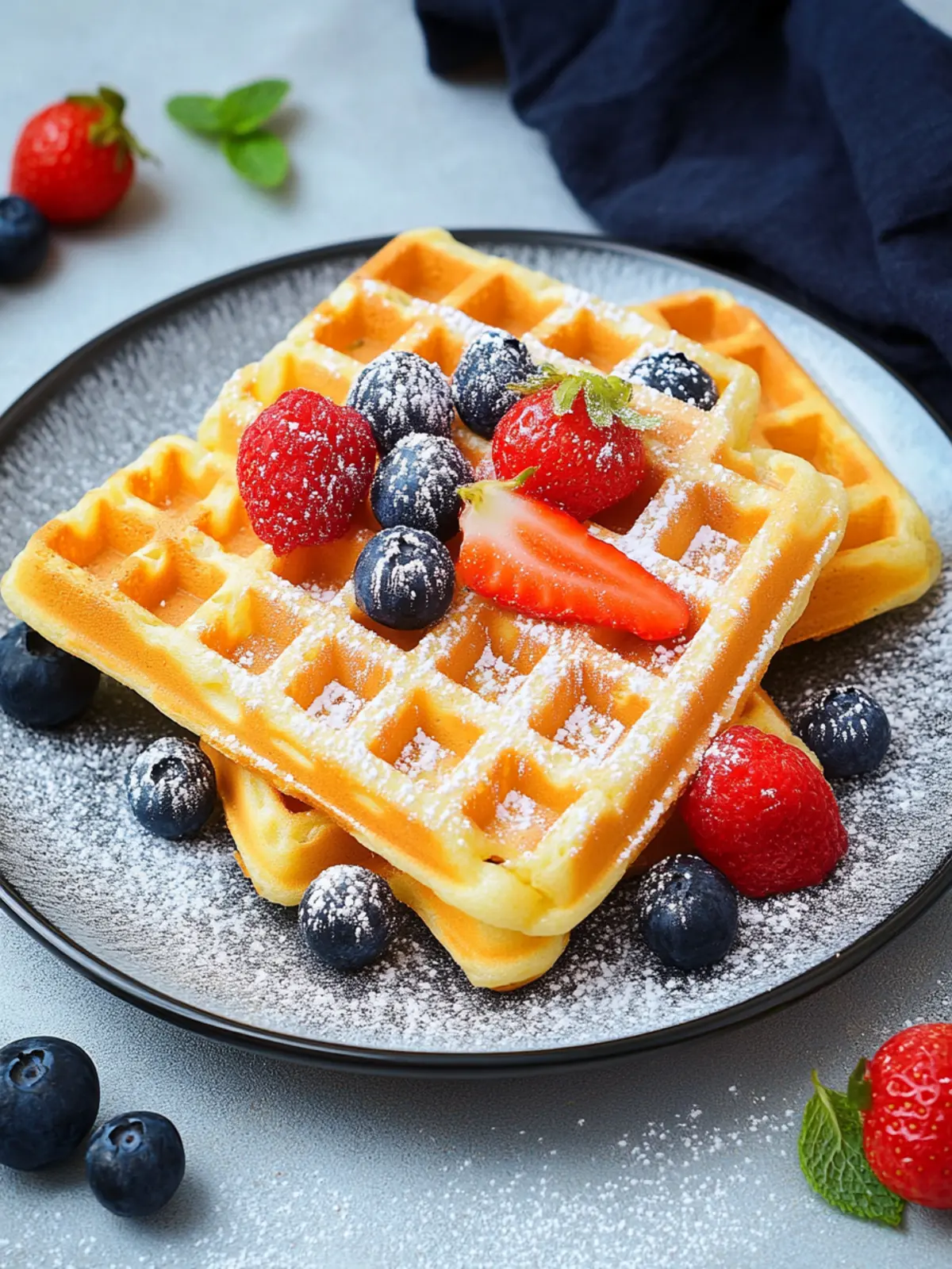 Süße Waffeln Grundrezept