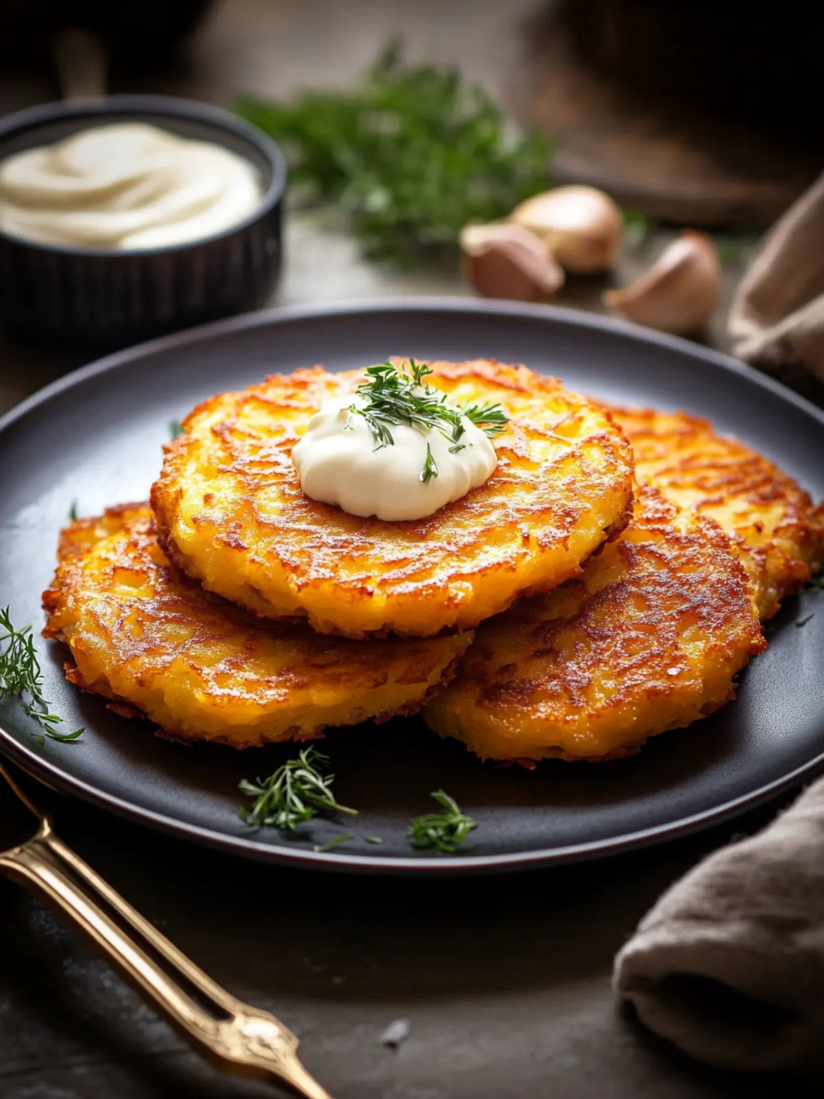 Goldbraun und unwiderstehlich: Entdecke das Süßkartoffelrösti-Rezept