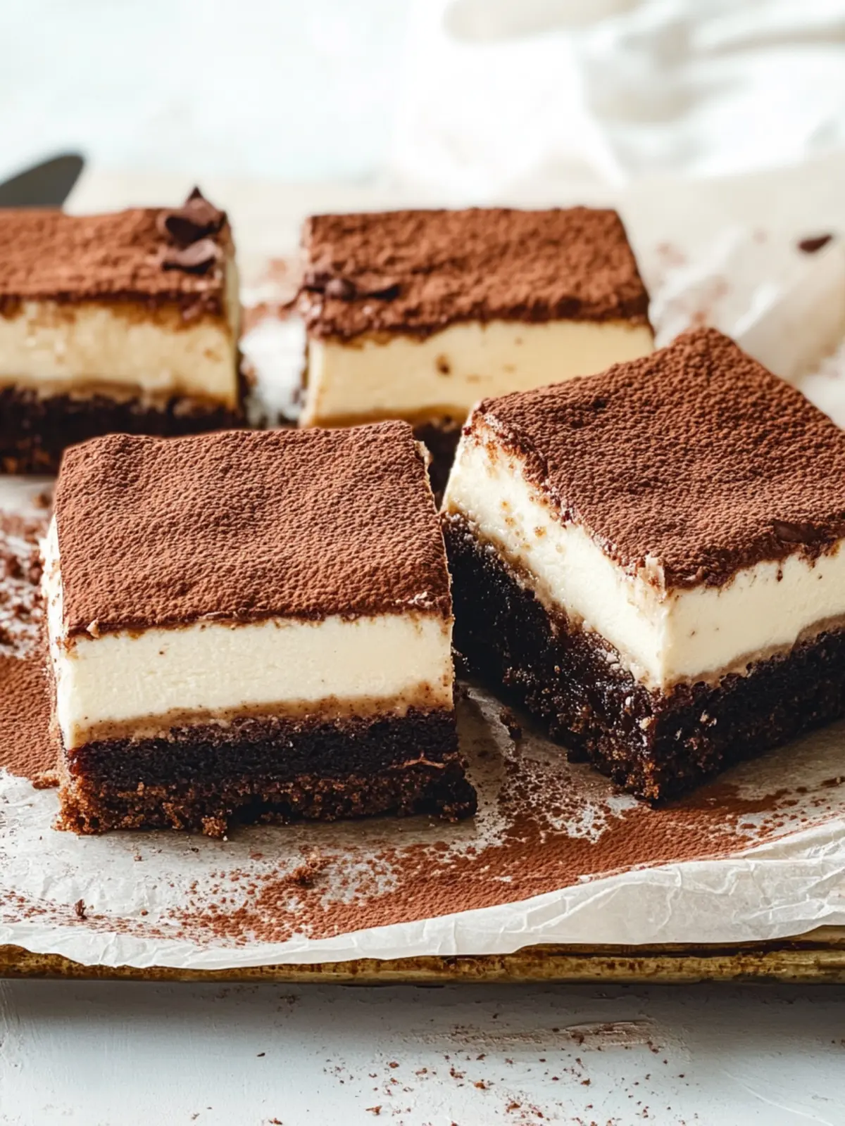 Tiramisu Brownies