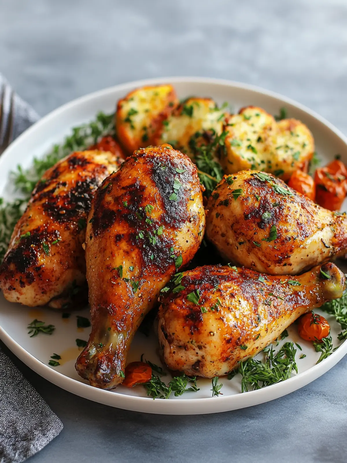 Airfryer gebackenes Hähnchen Rezept