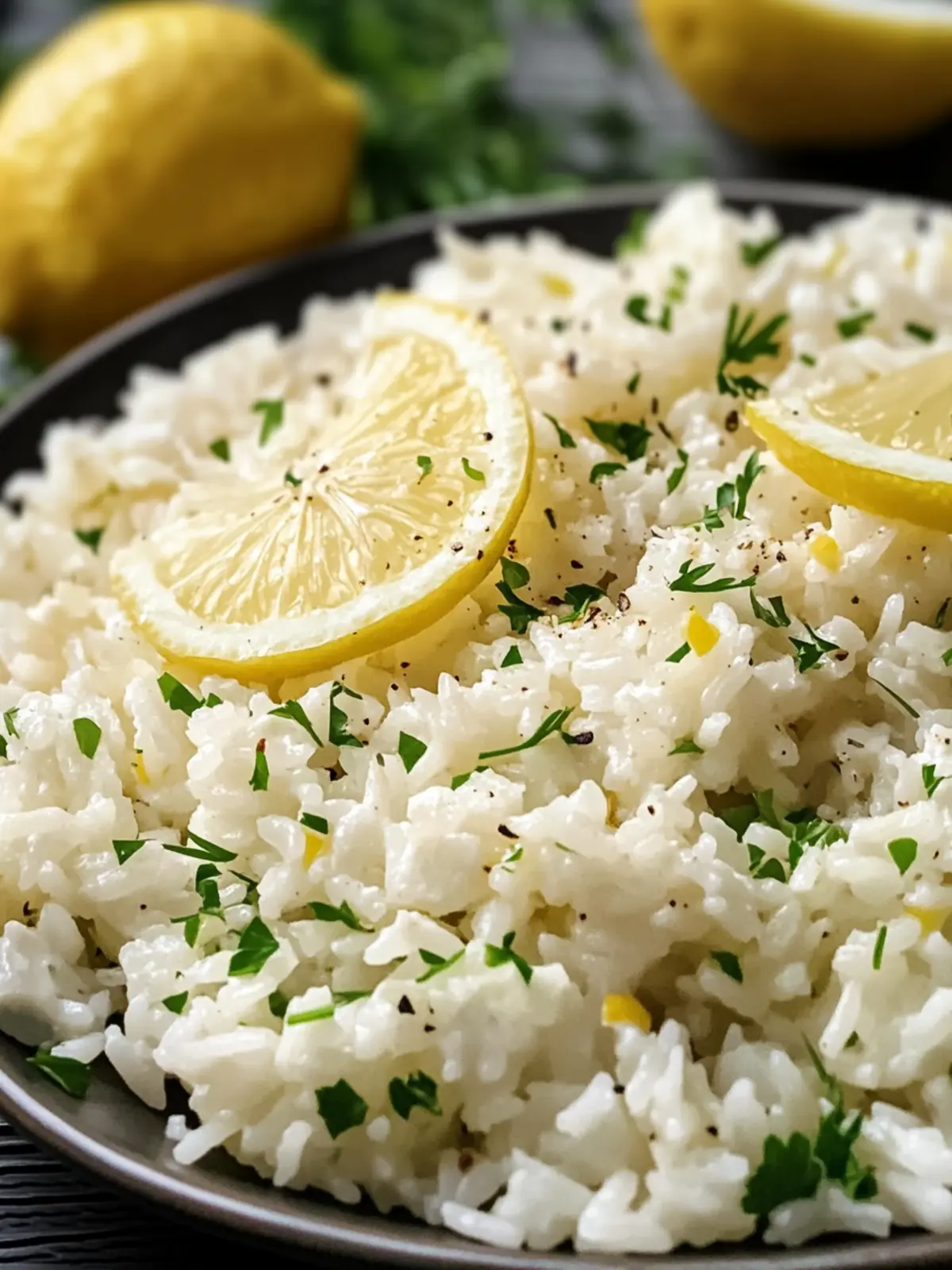 Refreshing side dish: Greek feta rice with lemon