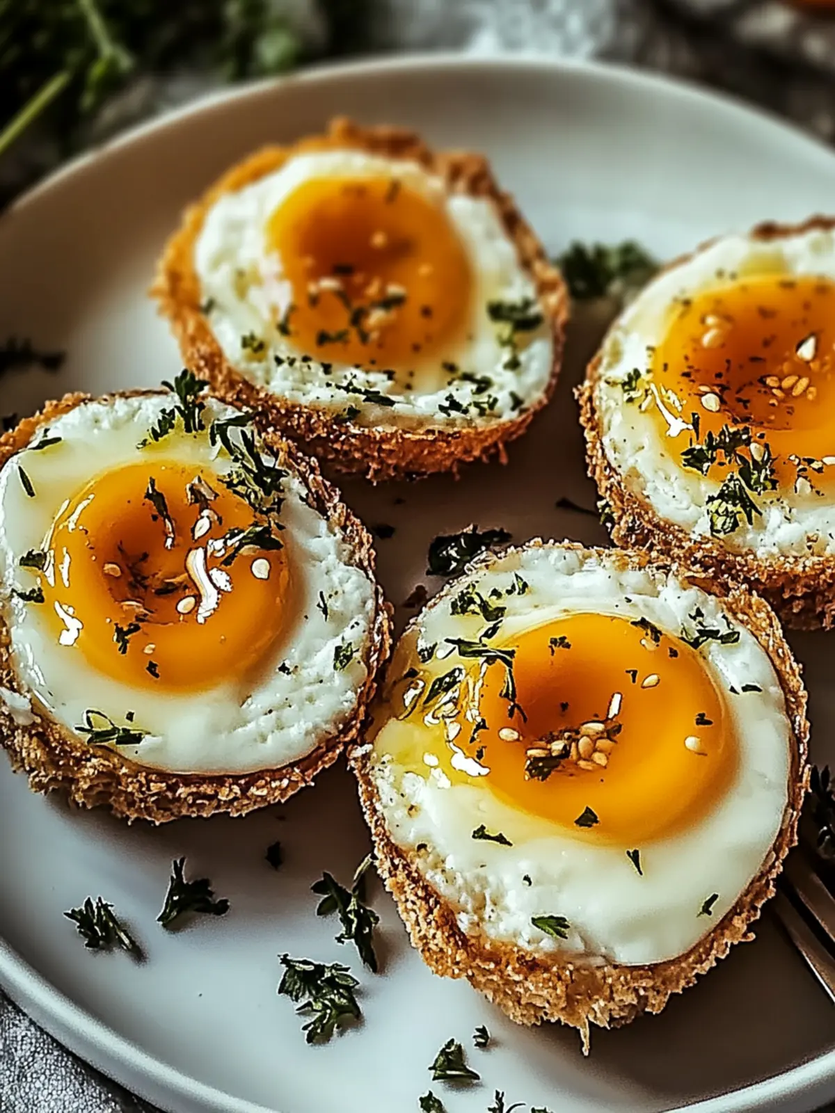 Perfekte panierte Eier für dein nächstes Brunch