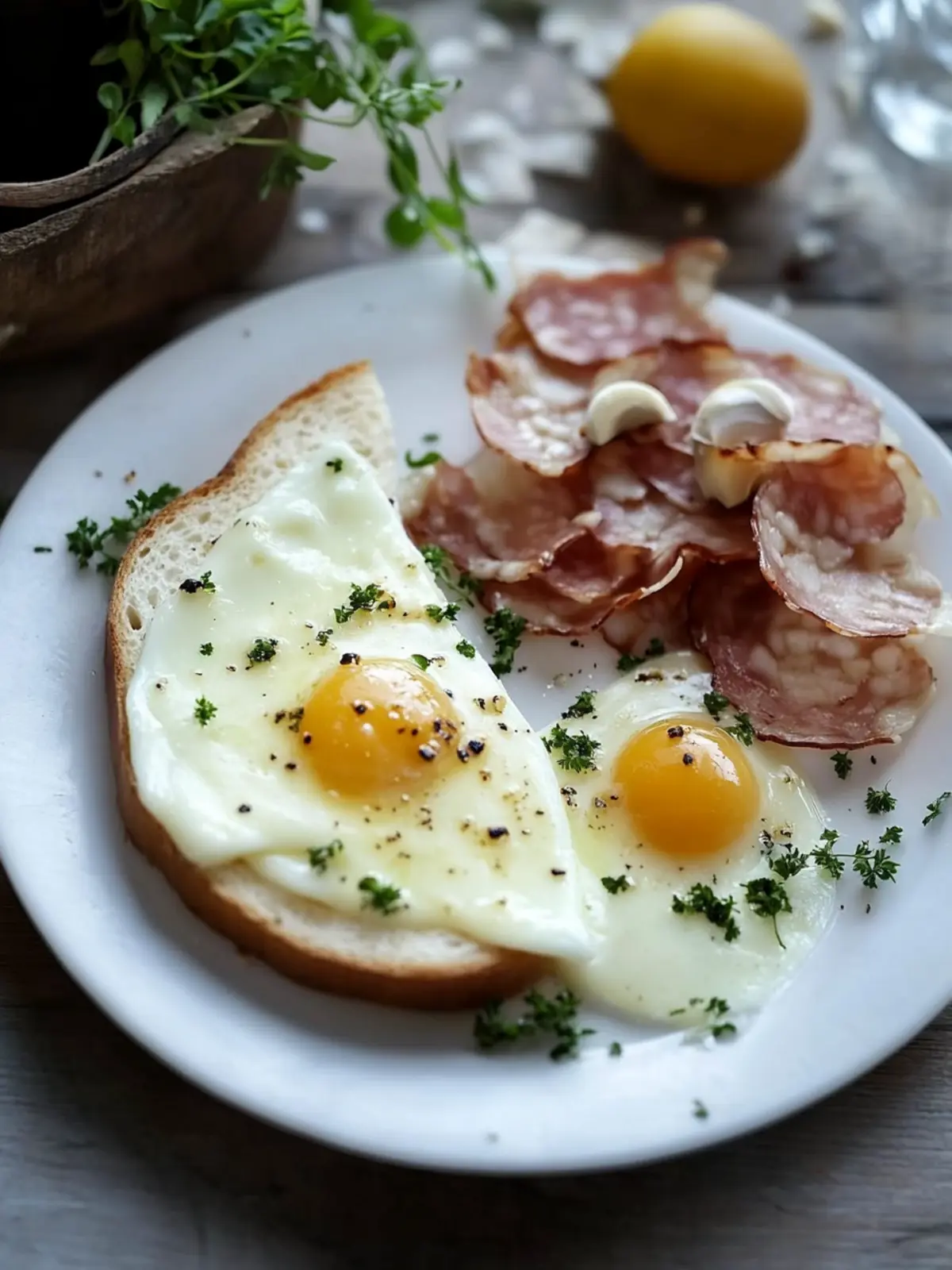 Scrambled eggs with cheese