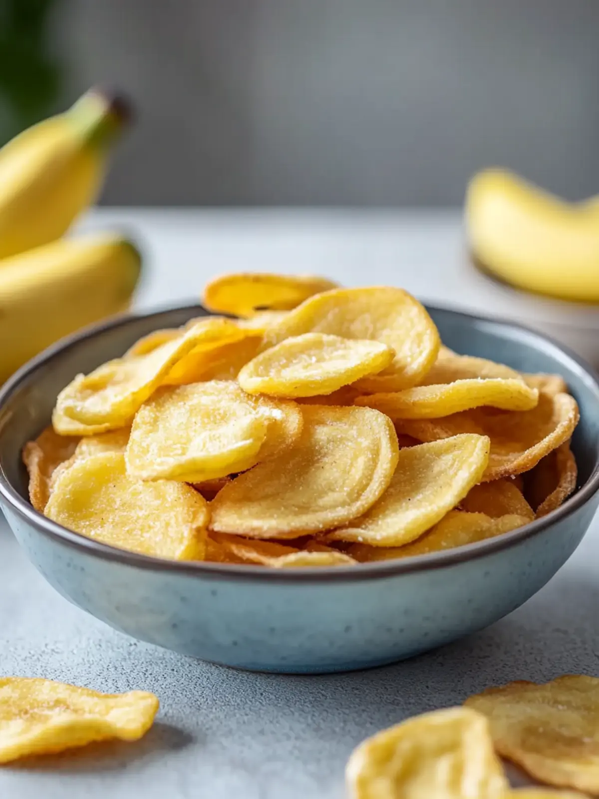 Bananenchips im Airfryer: Knuspriger Snack für Zwischendurch