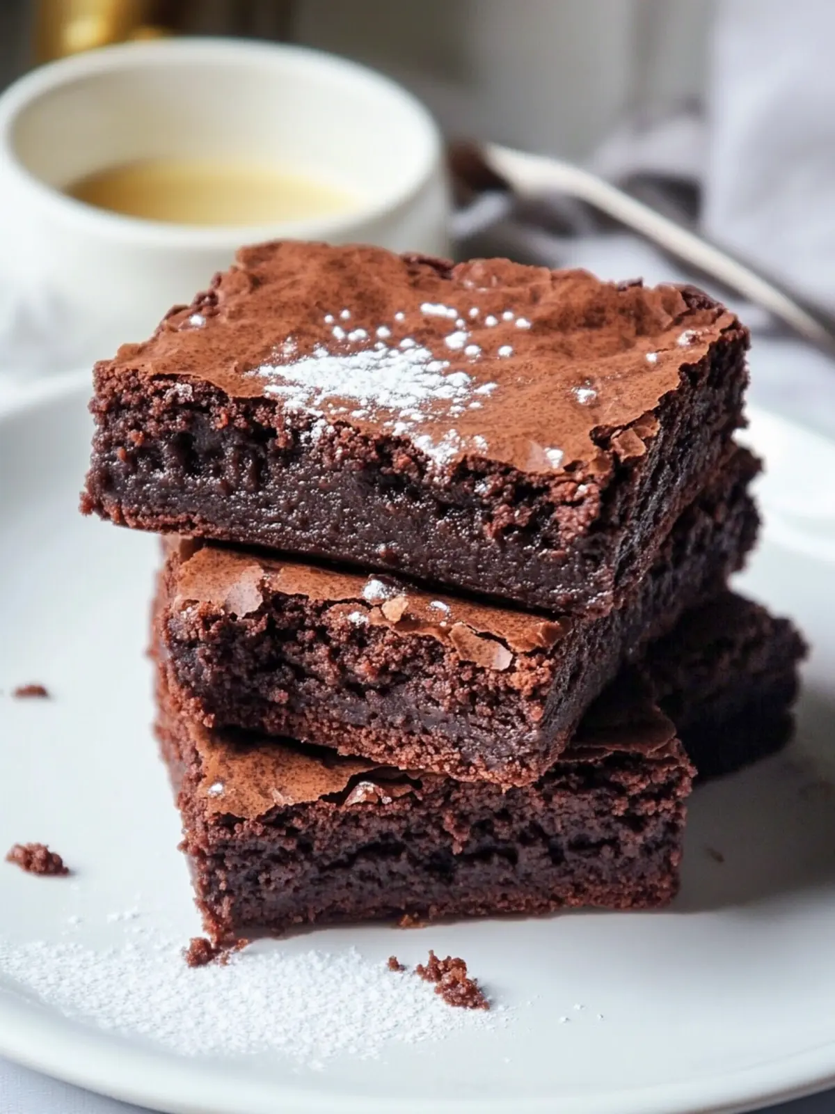 Luftfritteuse Süßkartoffel fudgy Brownies