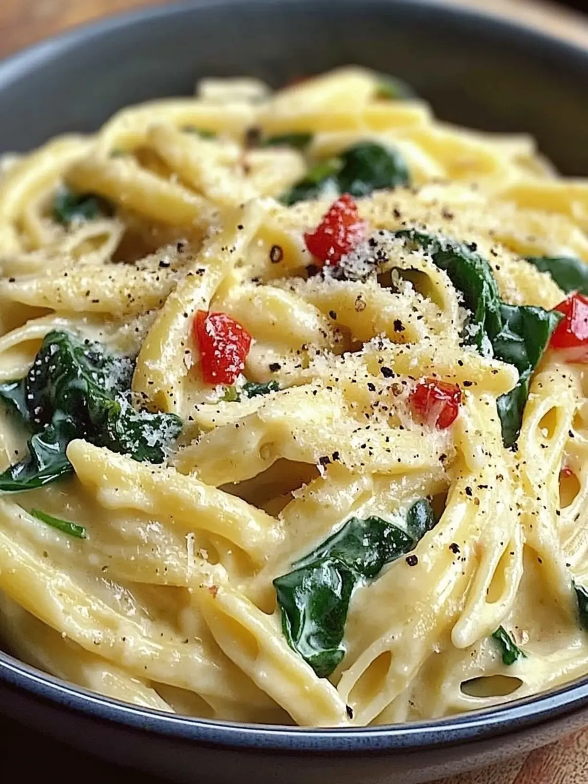 Käse Spinat Nudeln: Das einfache und leckere Rezept