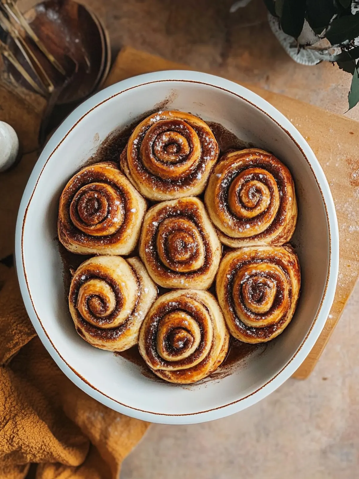 Juicy cinnamon rolls - an autumn classic that makes the whole apartment smell