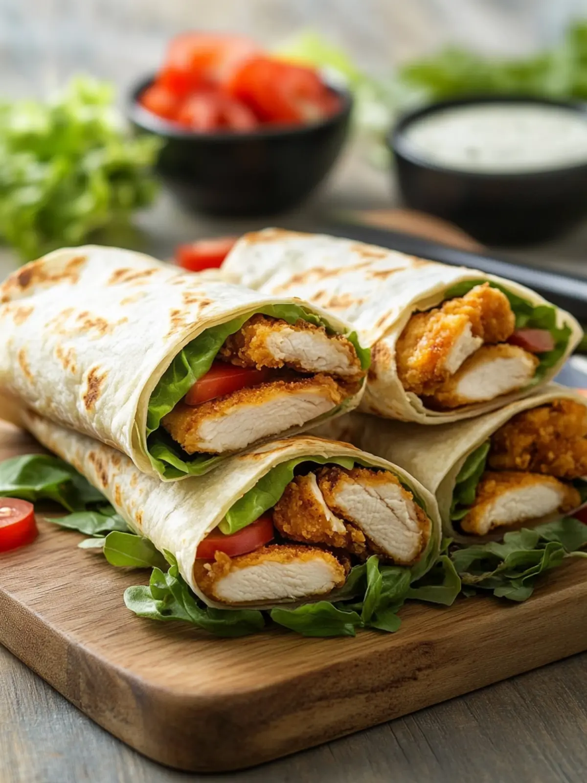 Crispy Chicken Wraps für Zuhause – schnell & unkompliziert zuhause machen