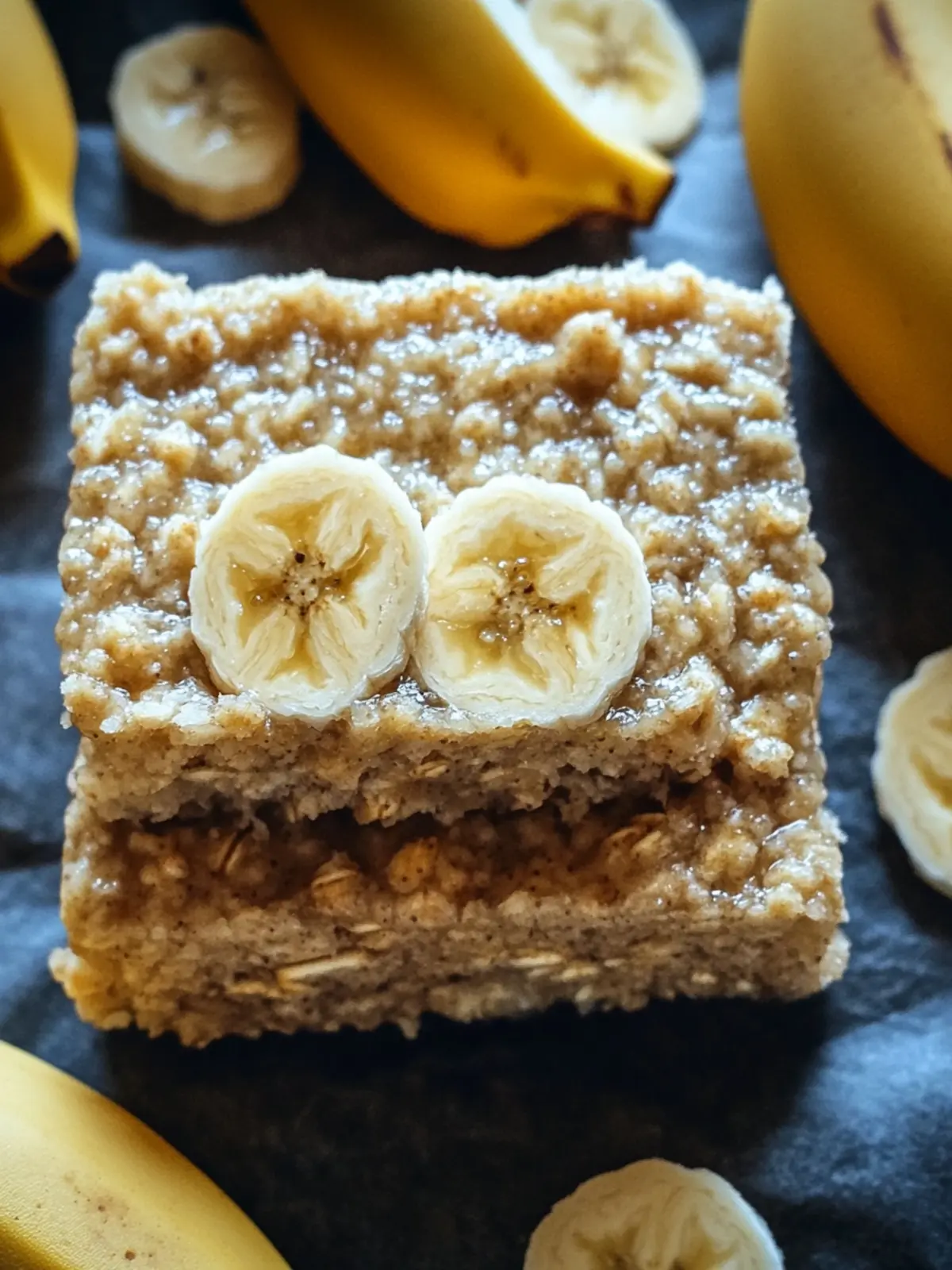 Bananen – Haferflocken