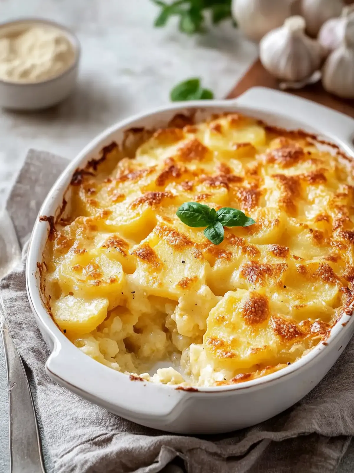 Kartoffel-Blumenkohl-Gratin