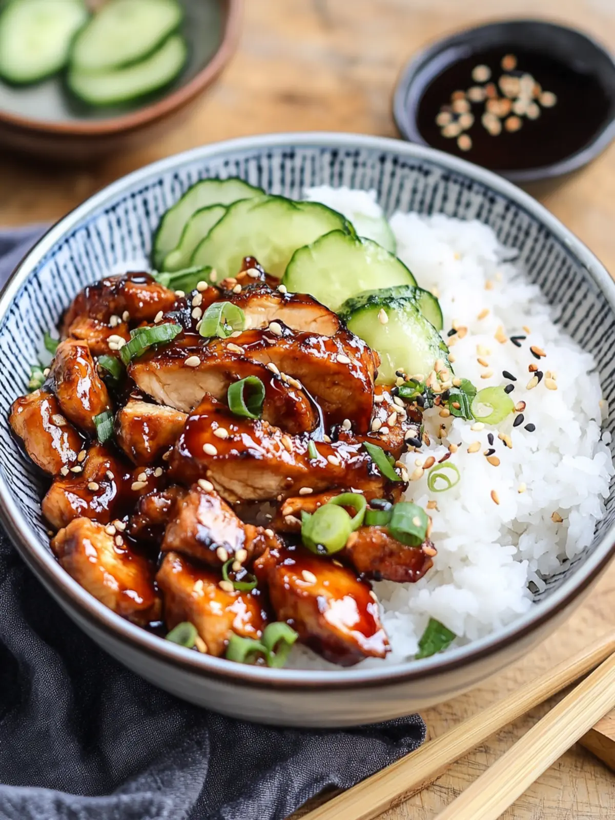 Hühnchen Teriyaki