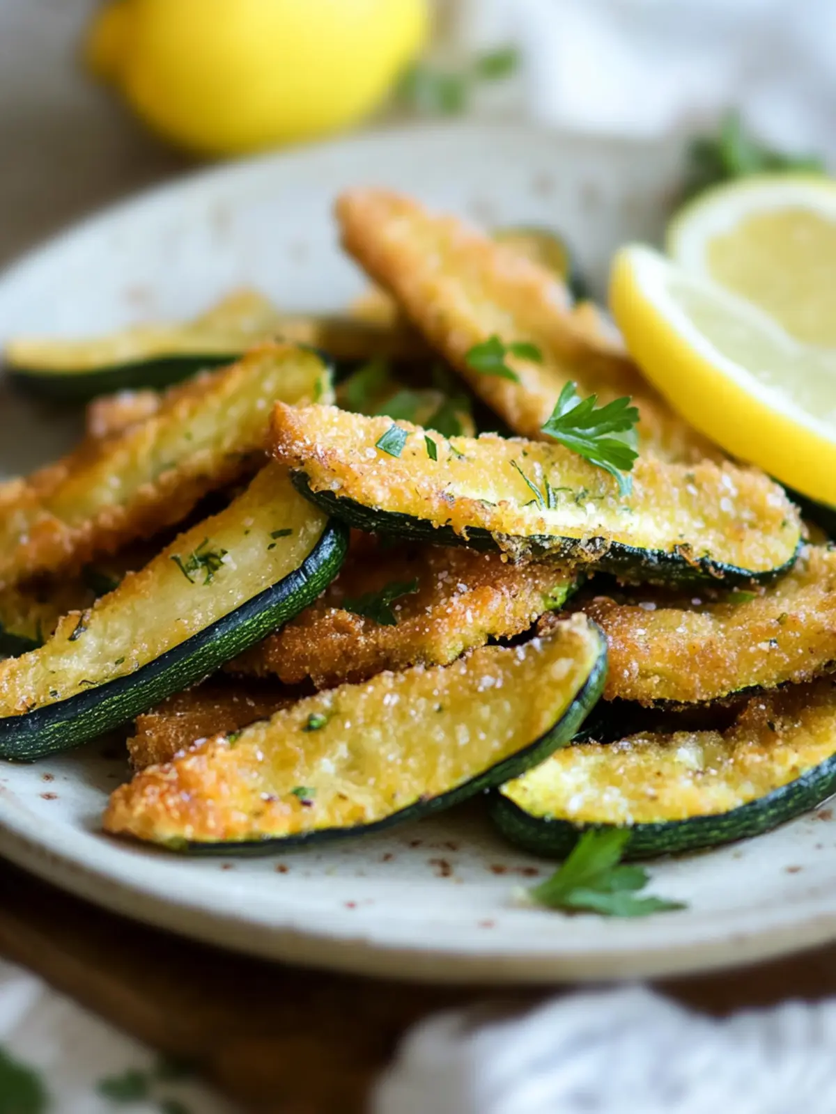 Frittierte Zucchini