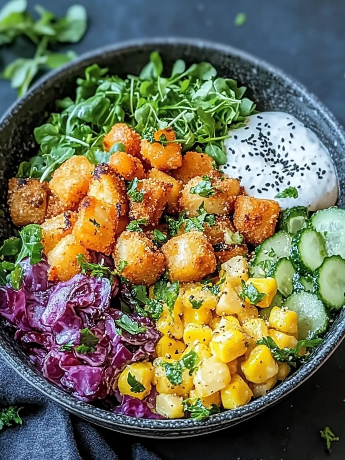 Knusprige Caesar-Hähnchen-Bowl: Ein Unglaubliches Ultimatives Rezeptwunder